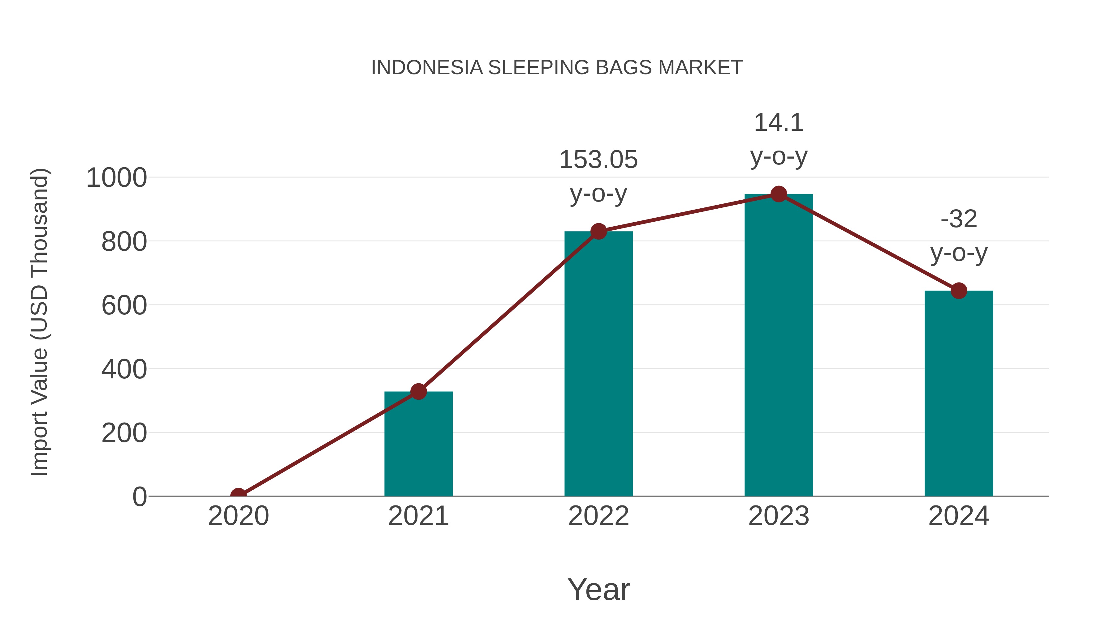  Indonesia Sleeping Bags Market: Import Trend Analysis