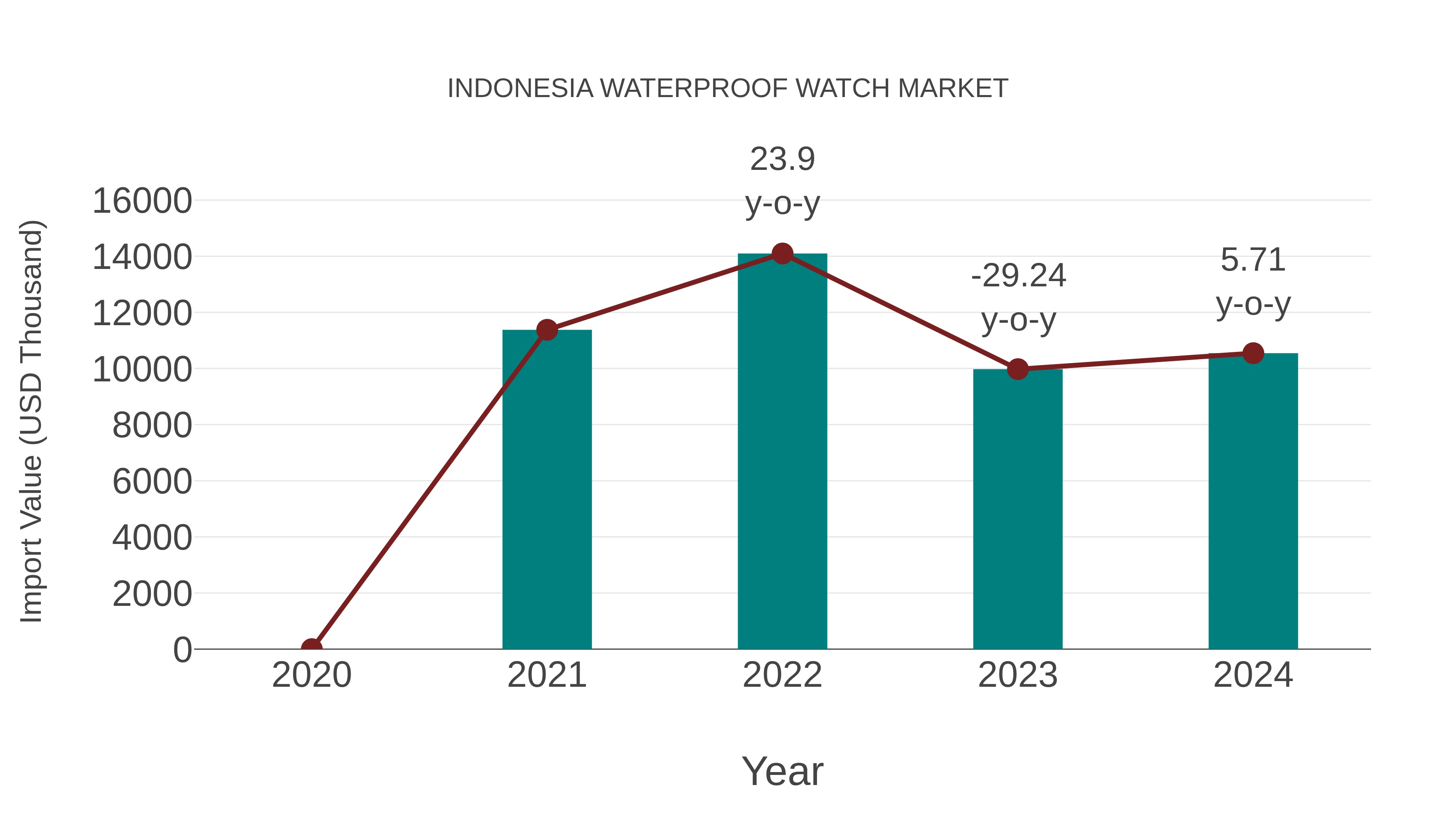  Indonesia Waterproof Watch Market: Import Trend Analysis