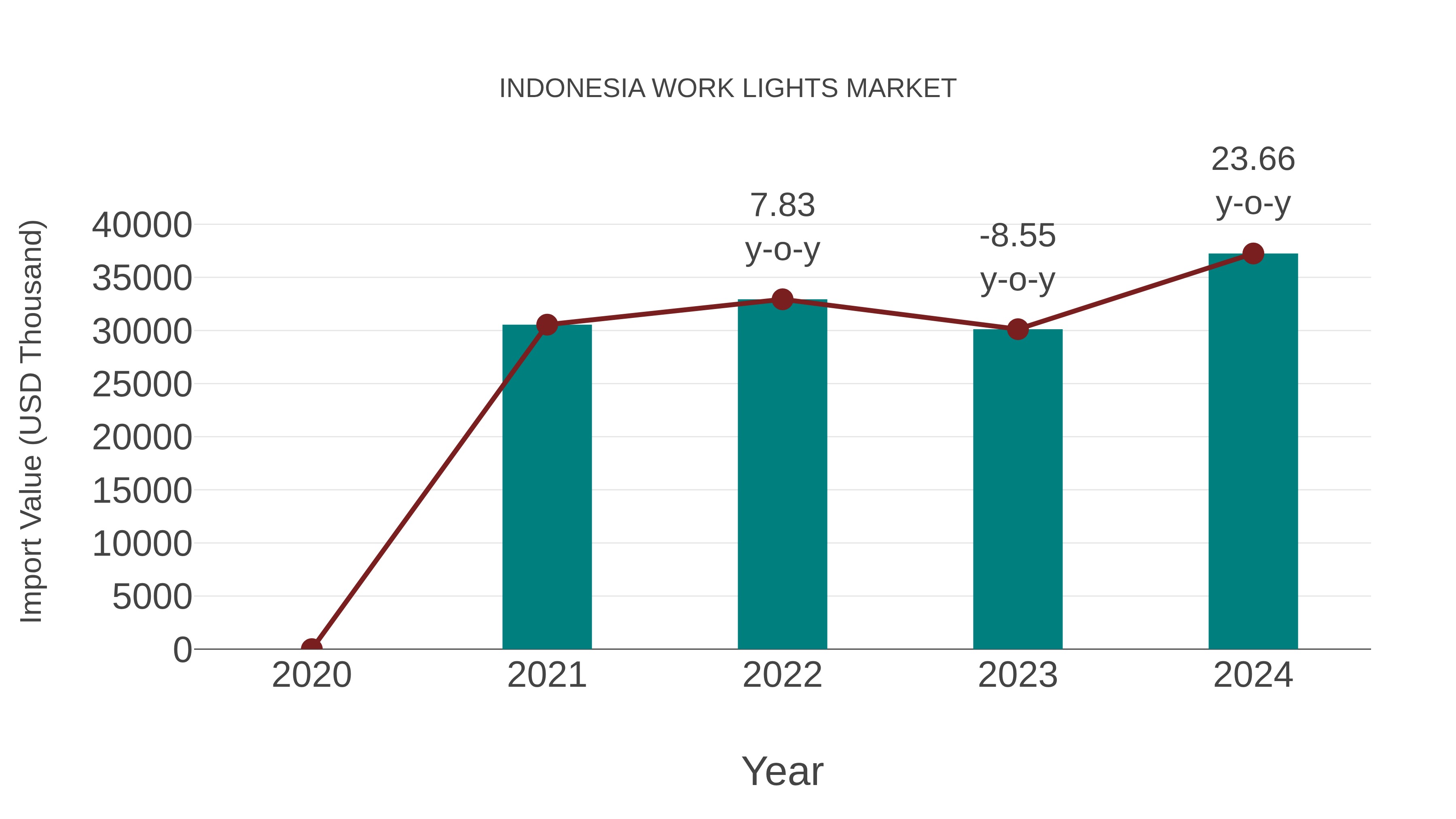 Indonesia Work Lights Market: Import Trend Analysis
