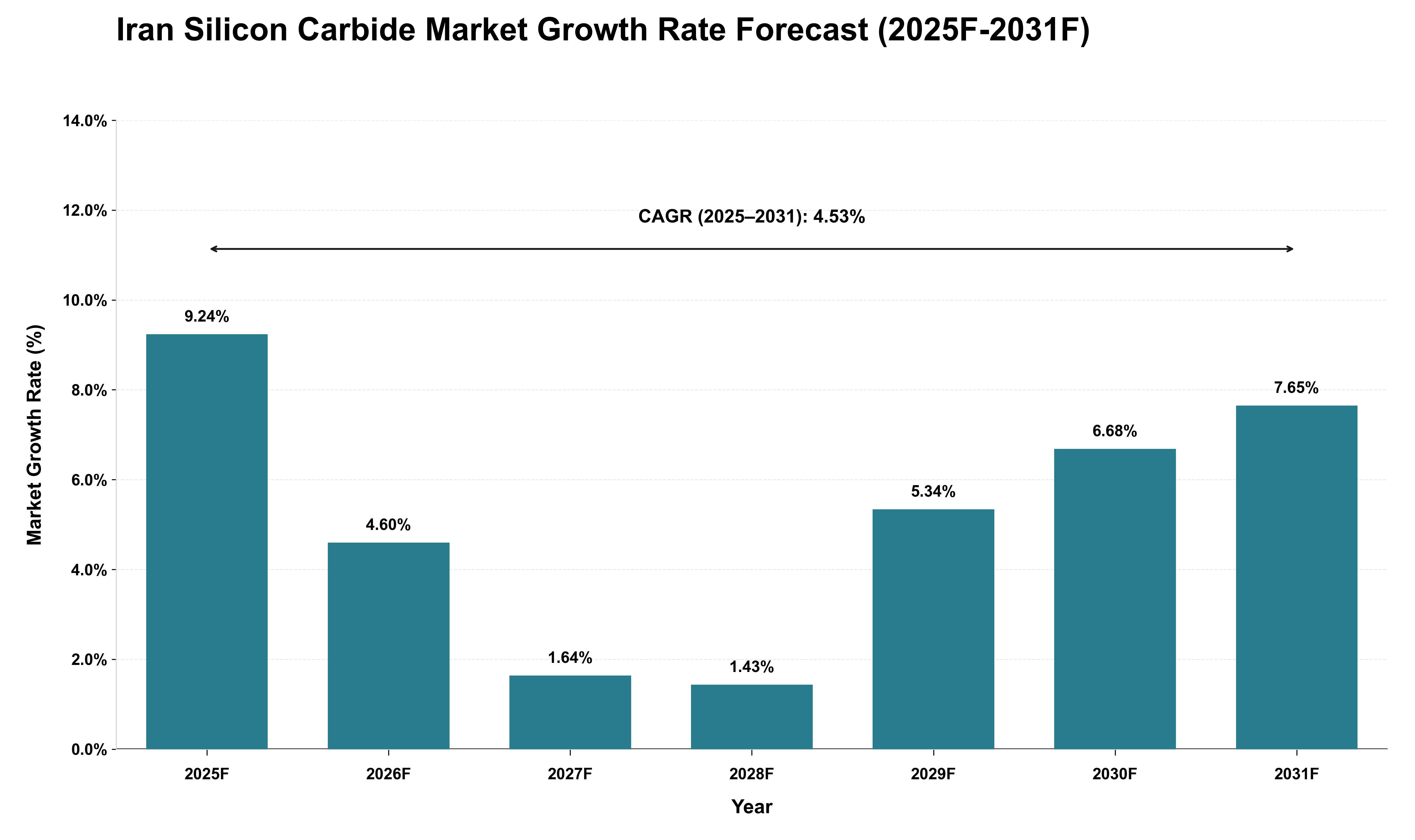 Iran Silicon Carbide Market Growth Rate Analysis (2025 - 2031)