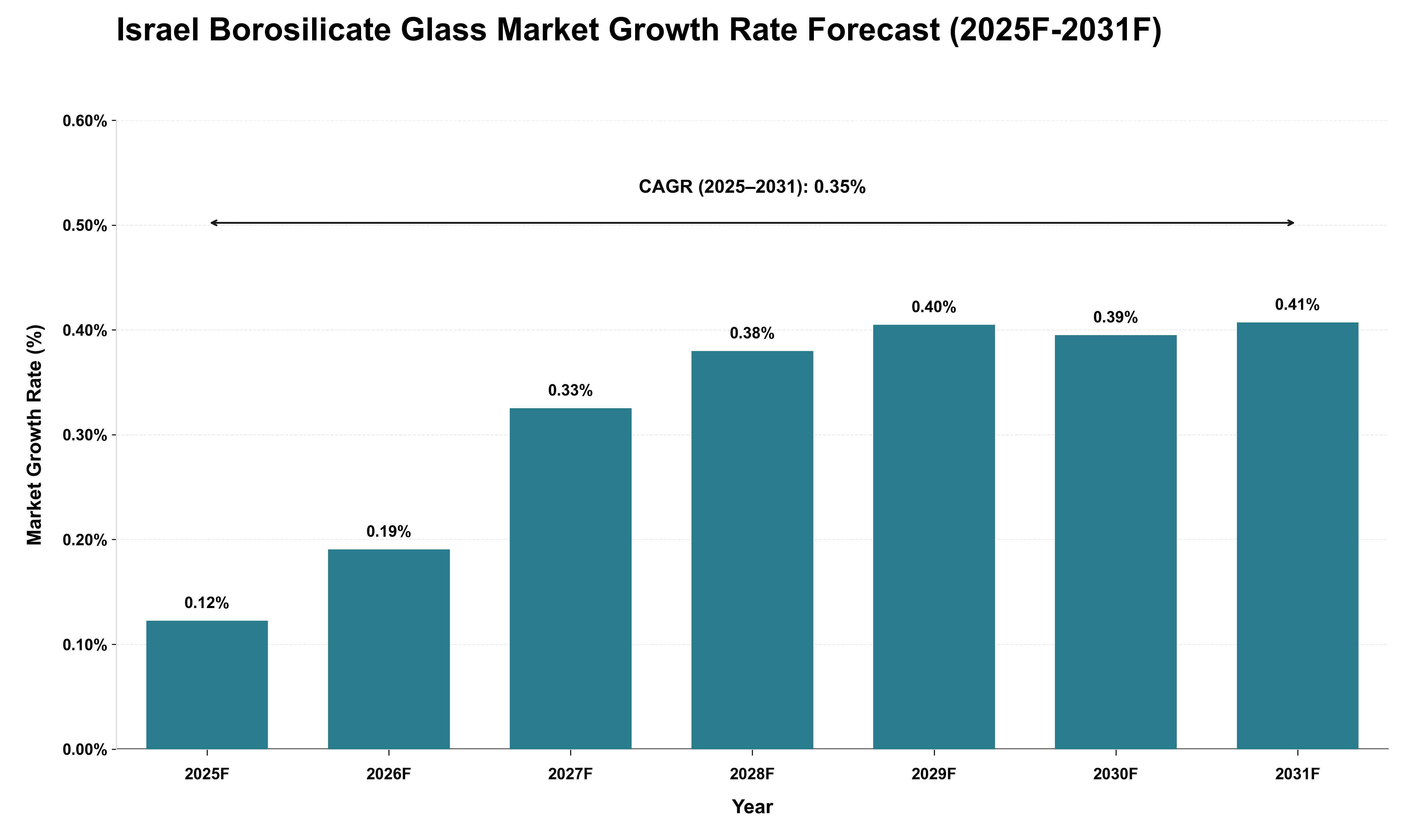 Israel Borosilicate Glass Market Growth Rate Analysis (2025 - 2031)
