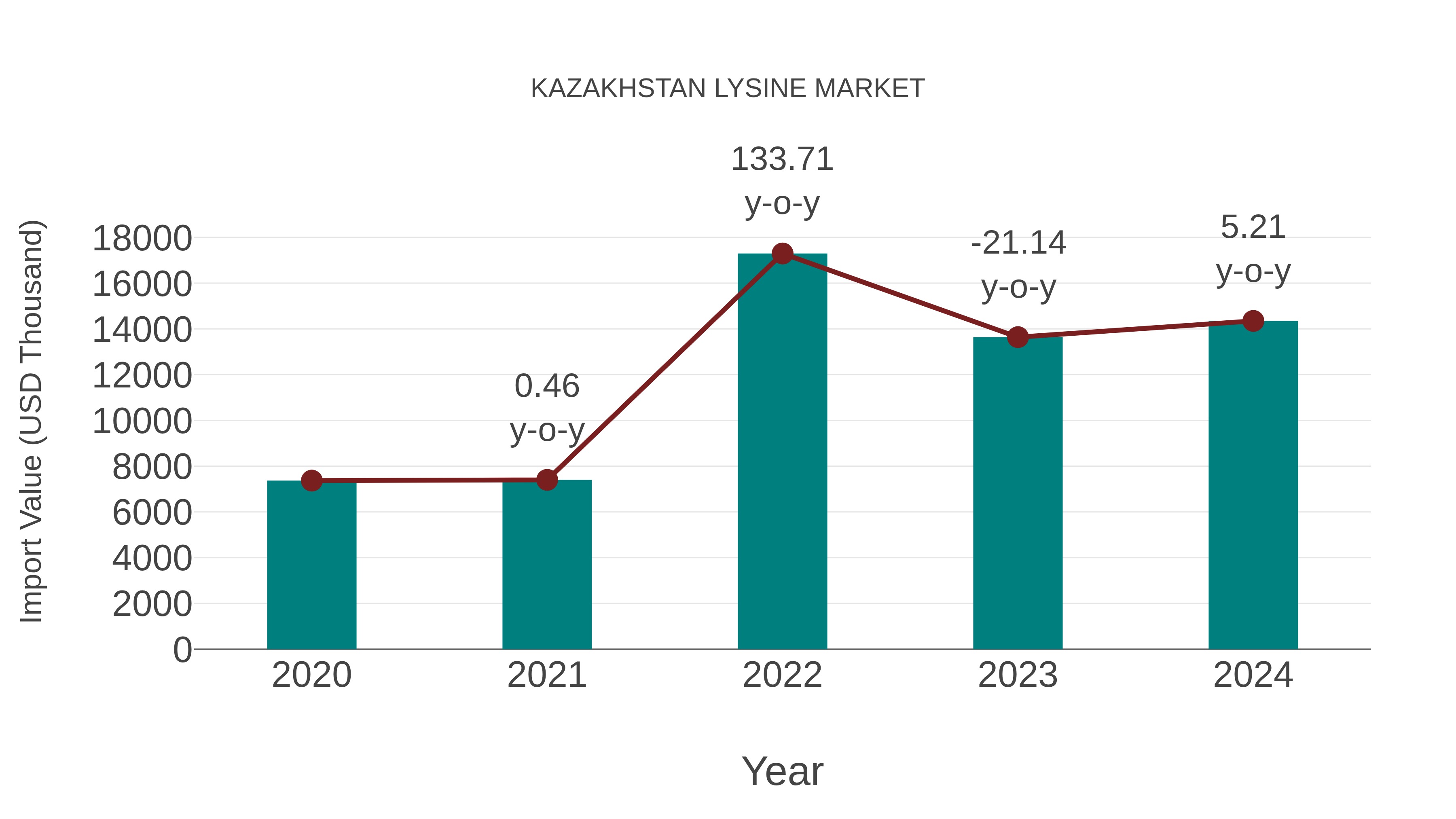  Kazakhstan Lysine Market: Import Trend Analysis
