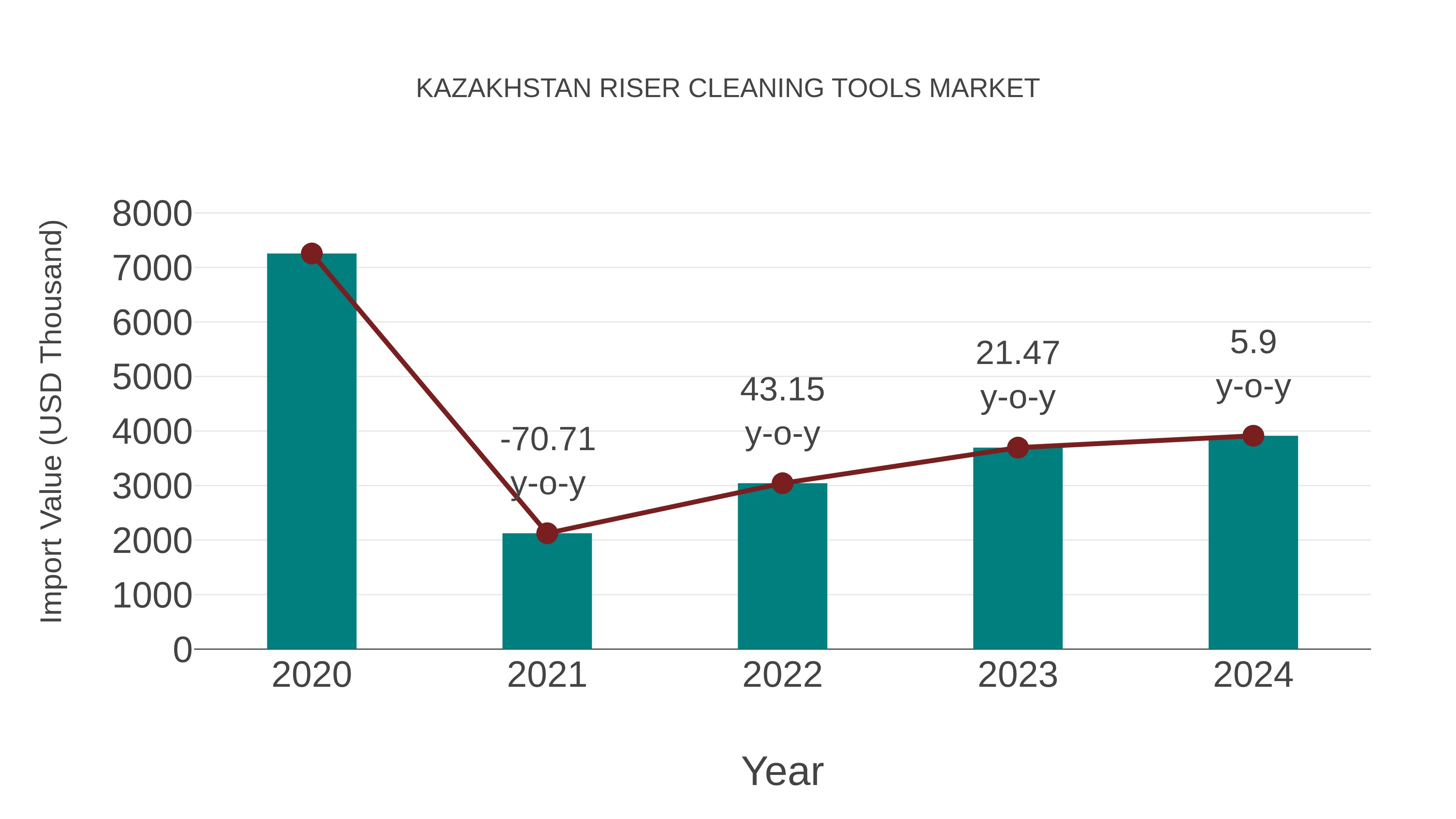  Kazakhstan Riser Cleaning Tools Market: Import Trend Analysis