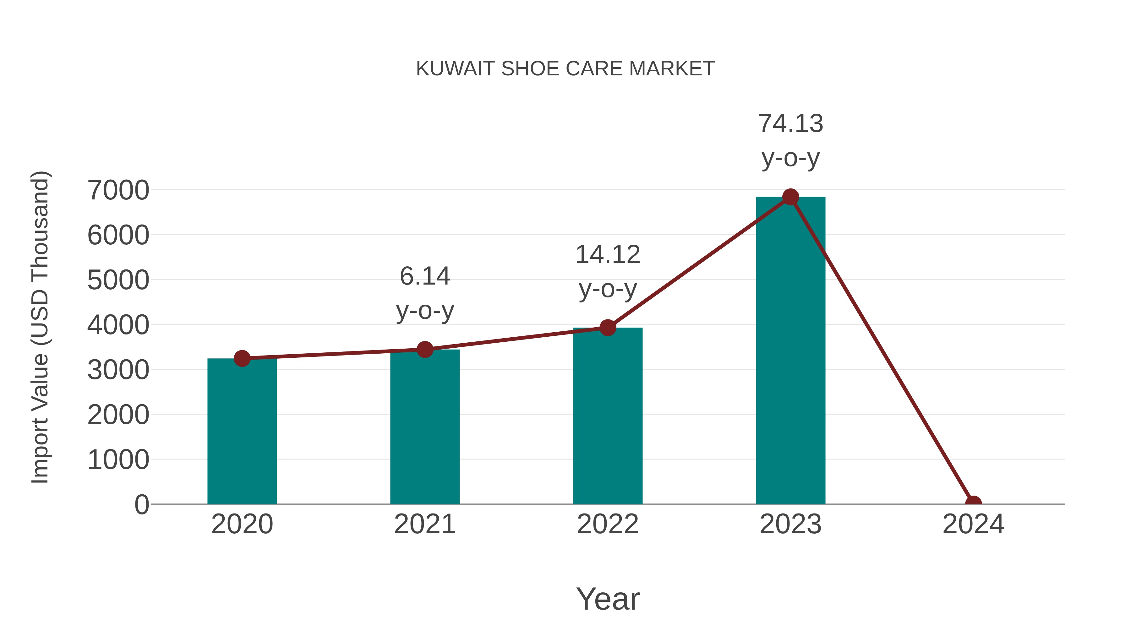 Kuwait Shoe Care Market: Import Trend Analysis