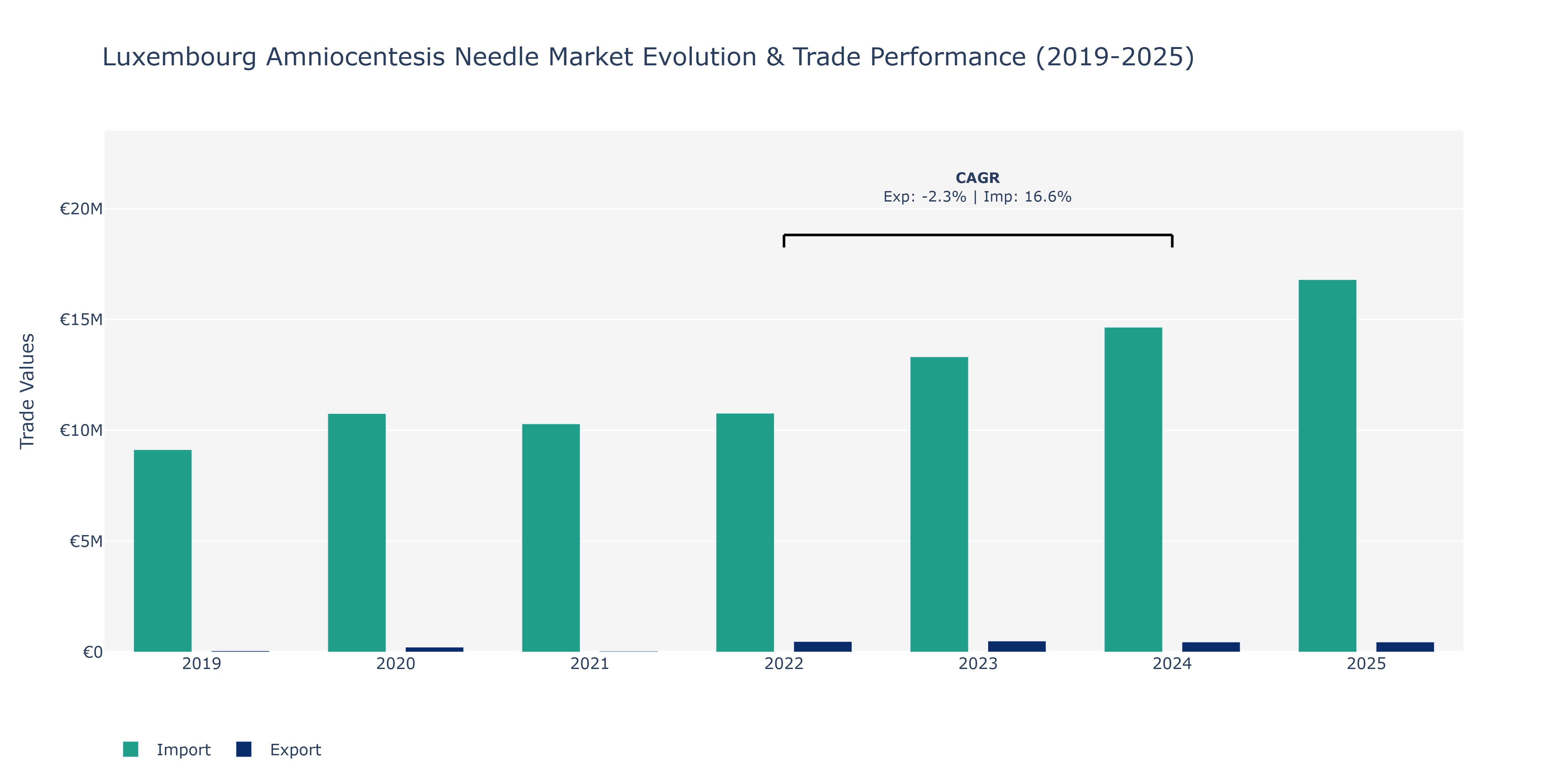 Luxembourg Amniocentesis Needle Market: Production & Trade Performance (2019-2025)