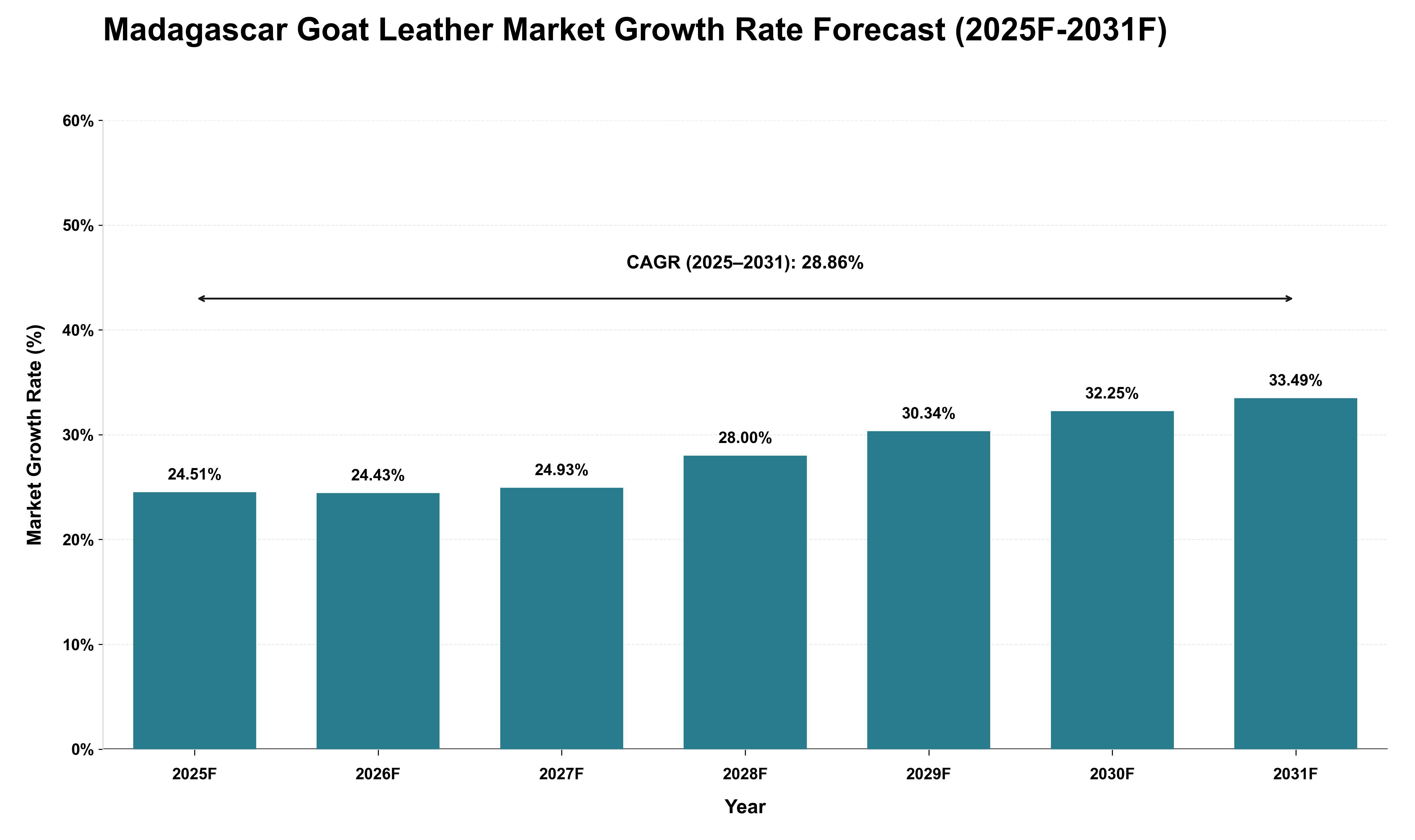 Madagascar Goat Leather Market Growth Rate Analysis (2025 - 2031)