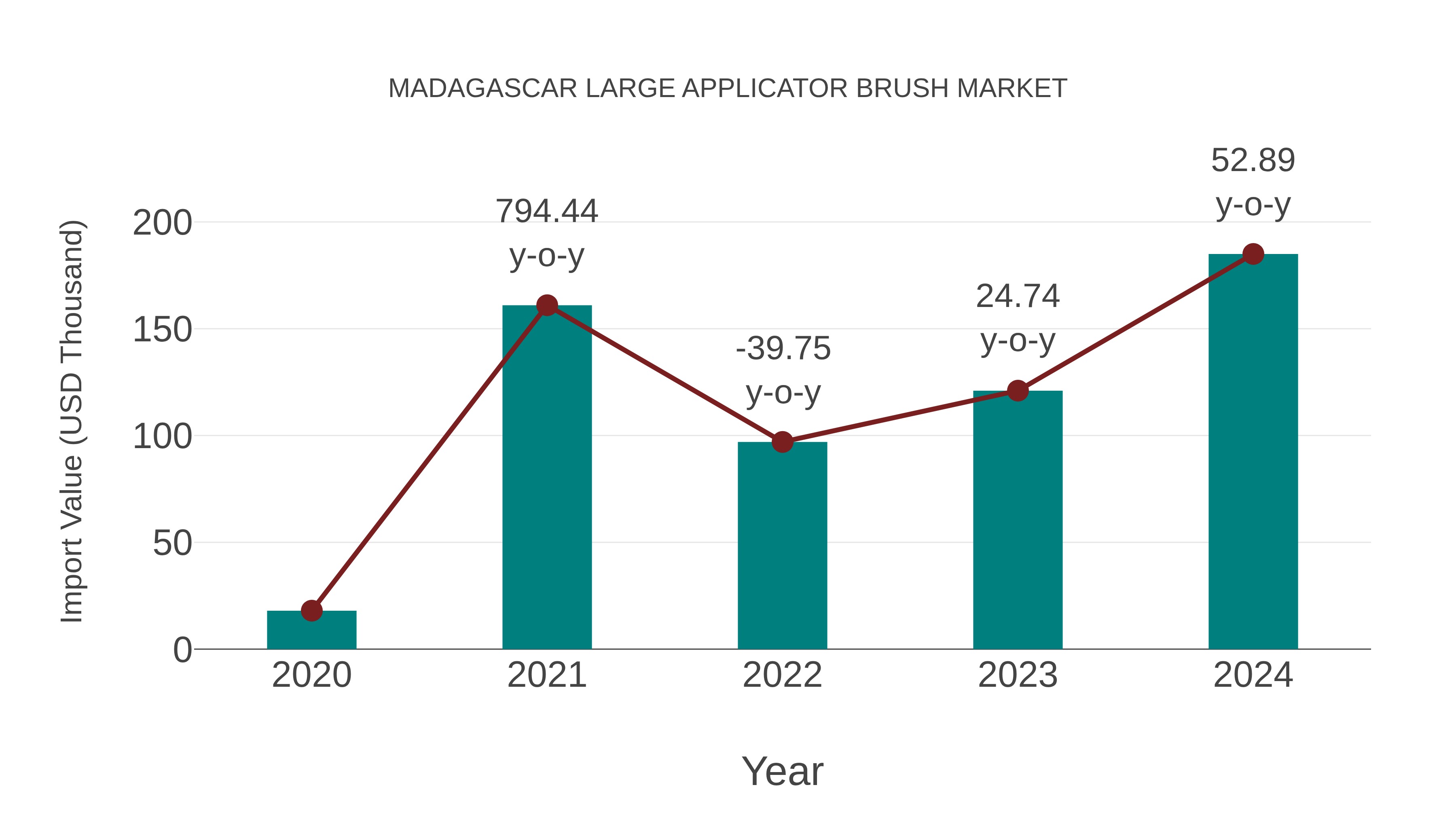  Madagascar Large Applicator Brush Market: Import Trend Analysis