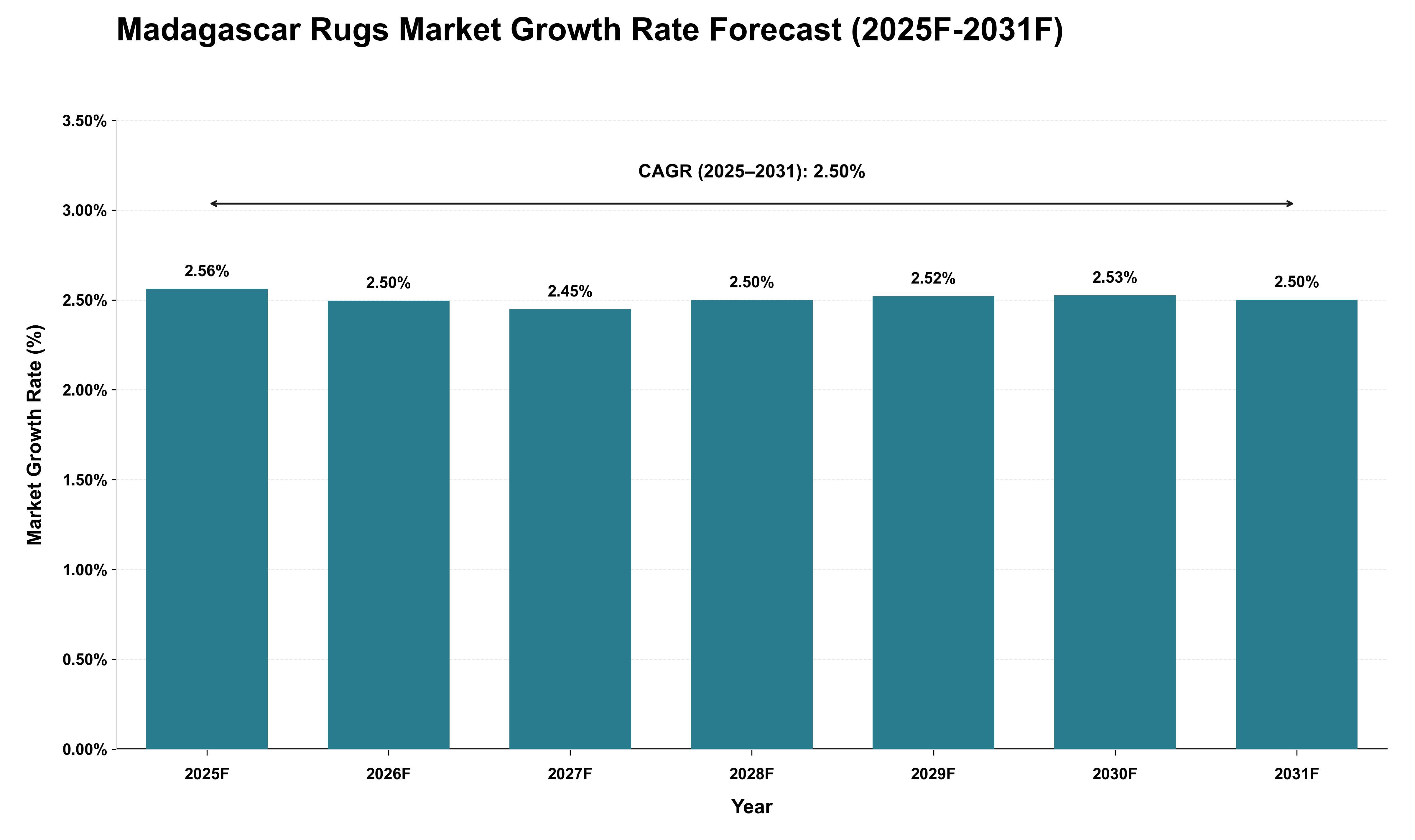Madagascar Rugs Market Growth Rate Analysis (2025 - 2031)