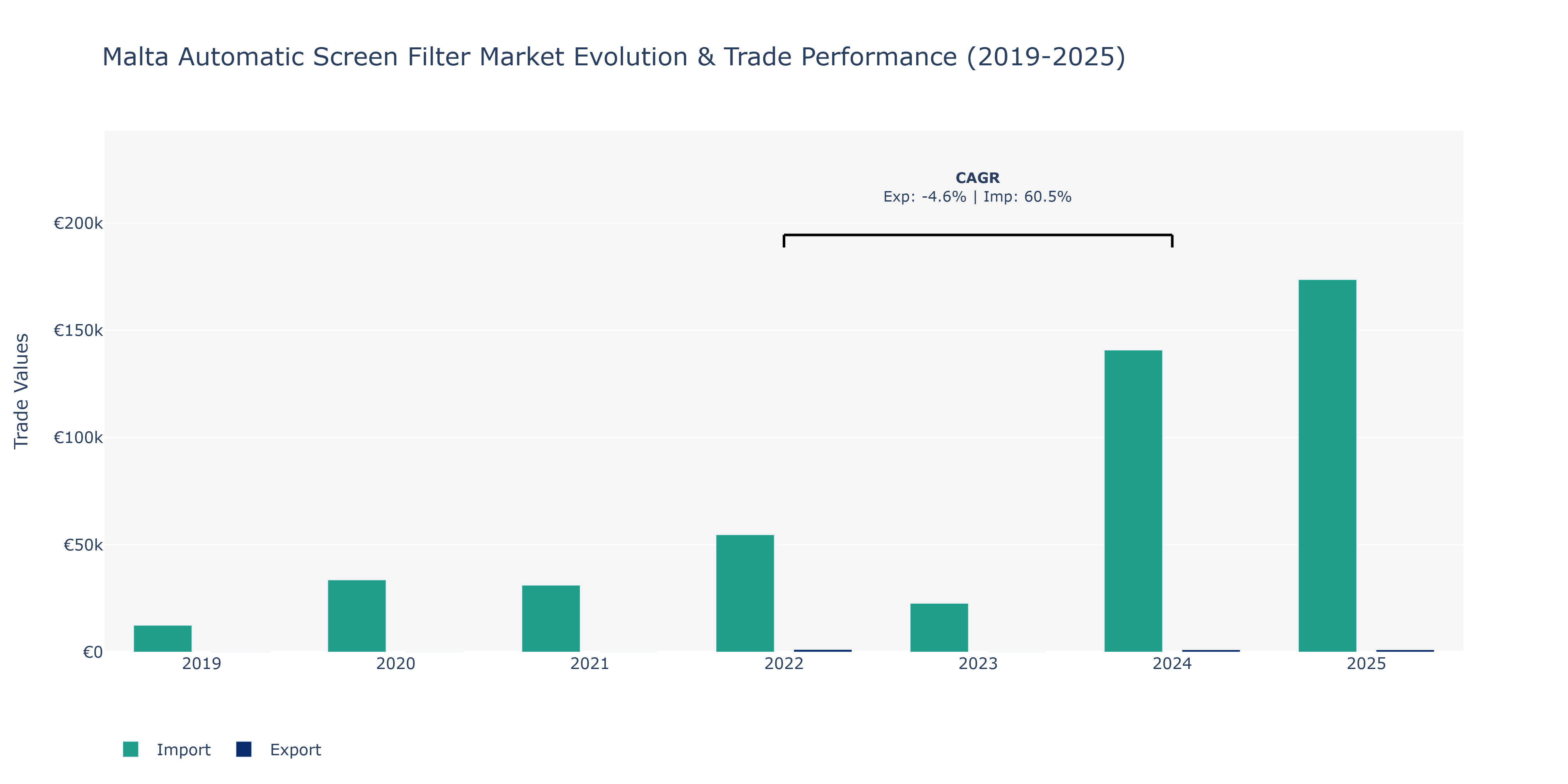 Malta Automatic Screen Filter Market: Production & Trade Performance (2019-2025)