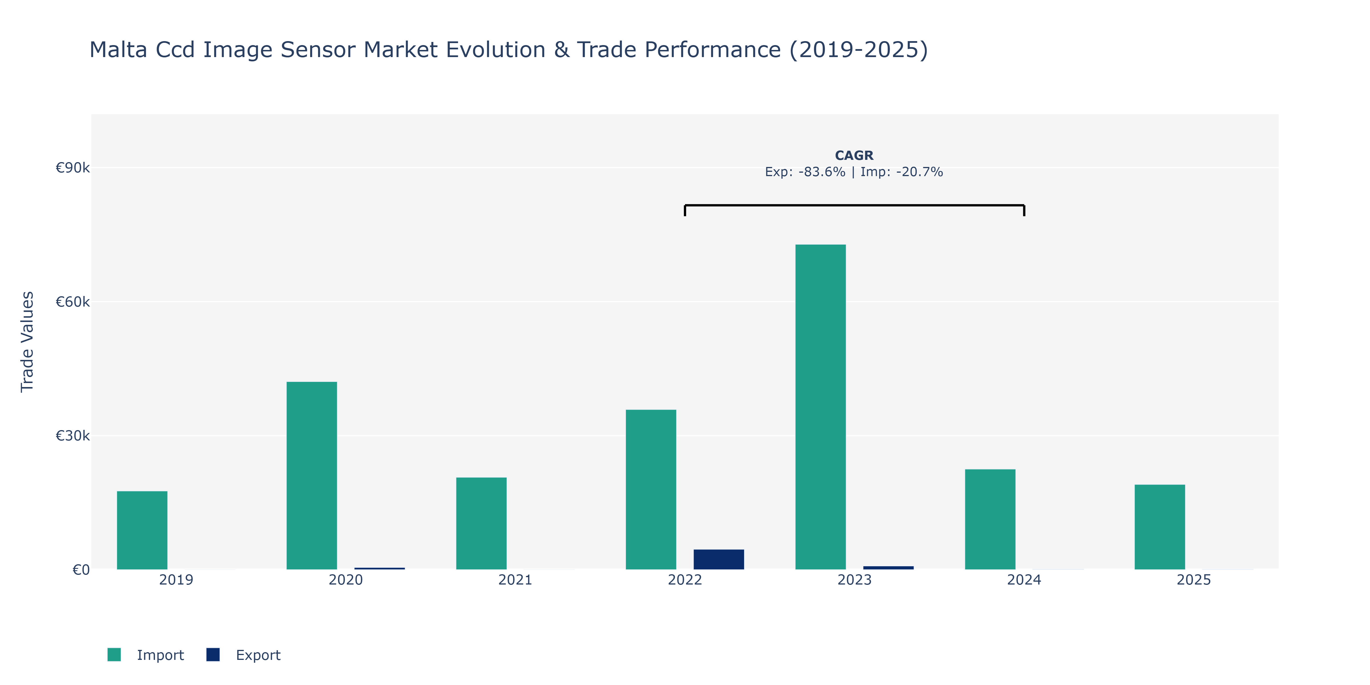 Malta Ccd Image Sensor Market: Production & Trade Performance (2019-2025)