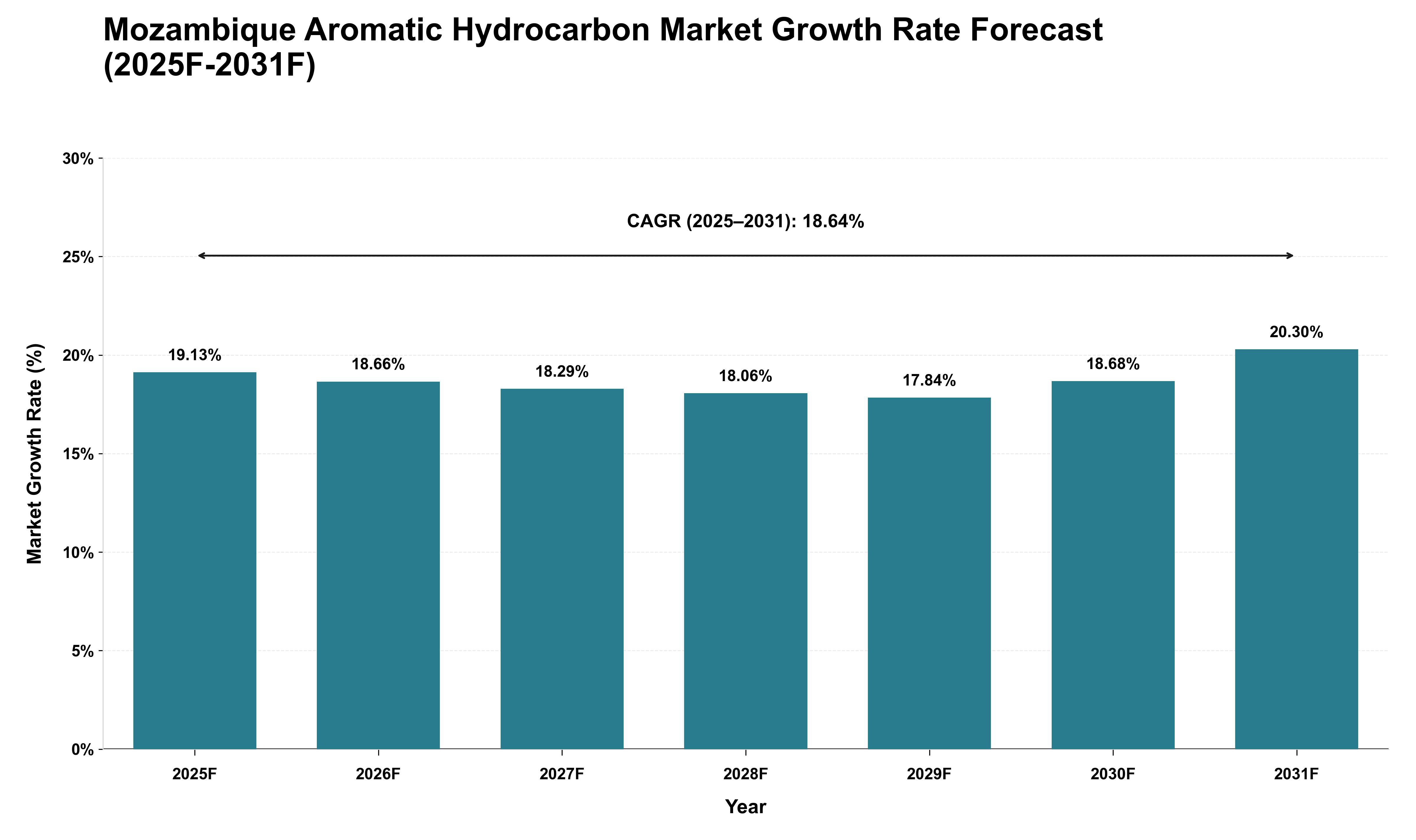 Mozambique Aromatic Hydrocarbon Market Growth Rate Analysis (2025 - 2031)