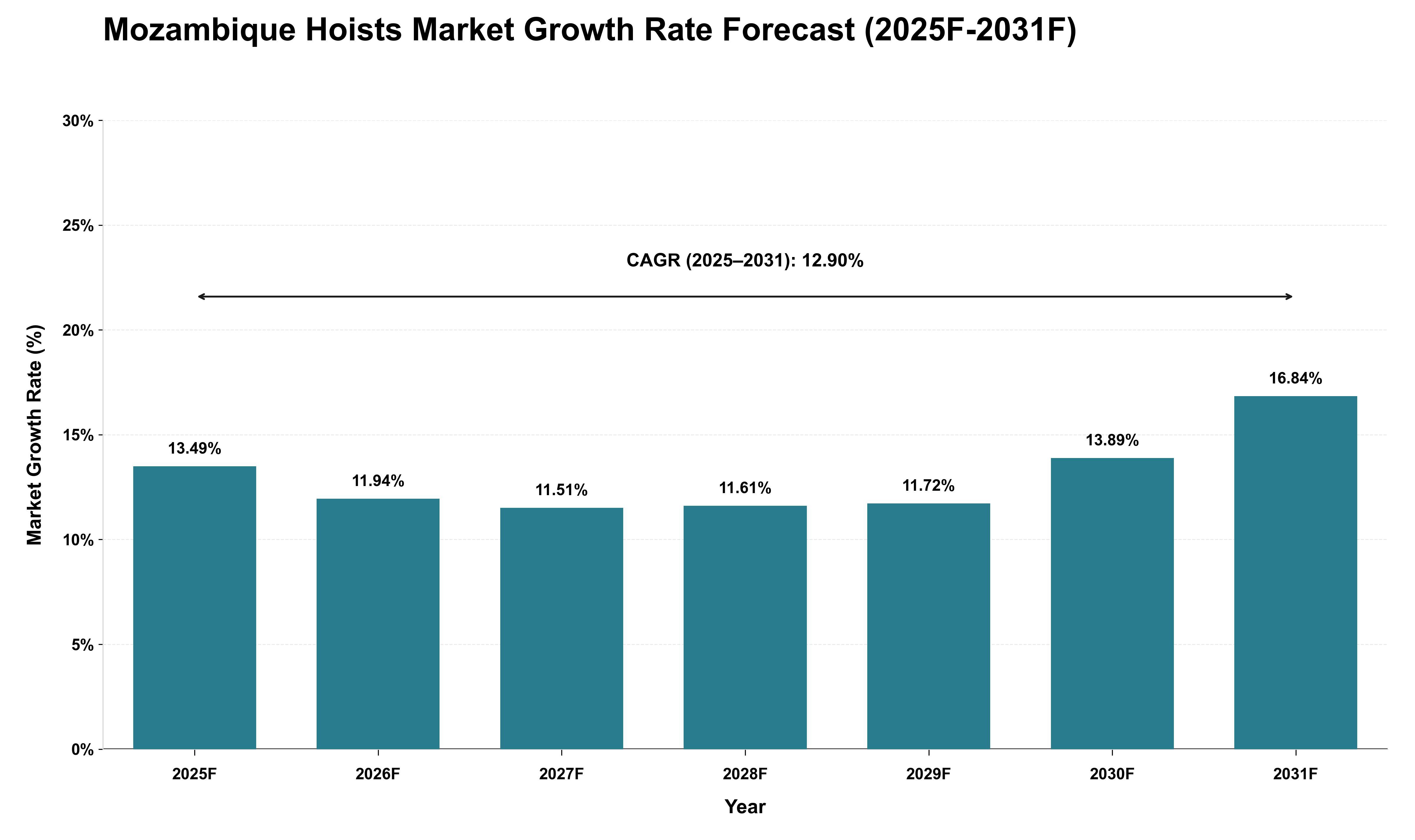 Mozambique Hoists Market Growth Rate Analysis (2025 - 2031)