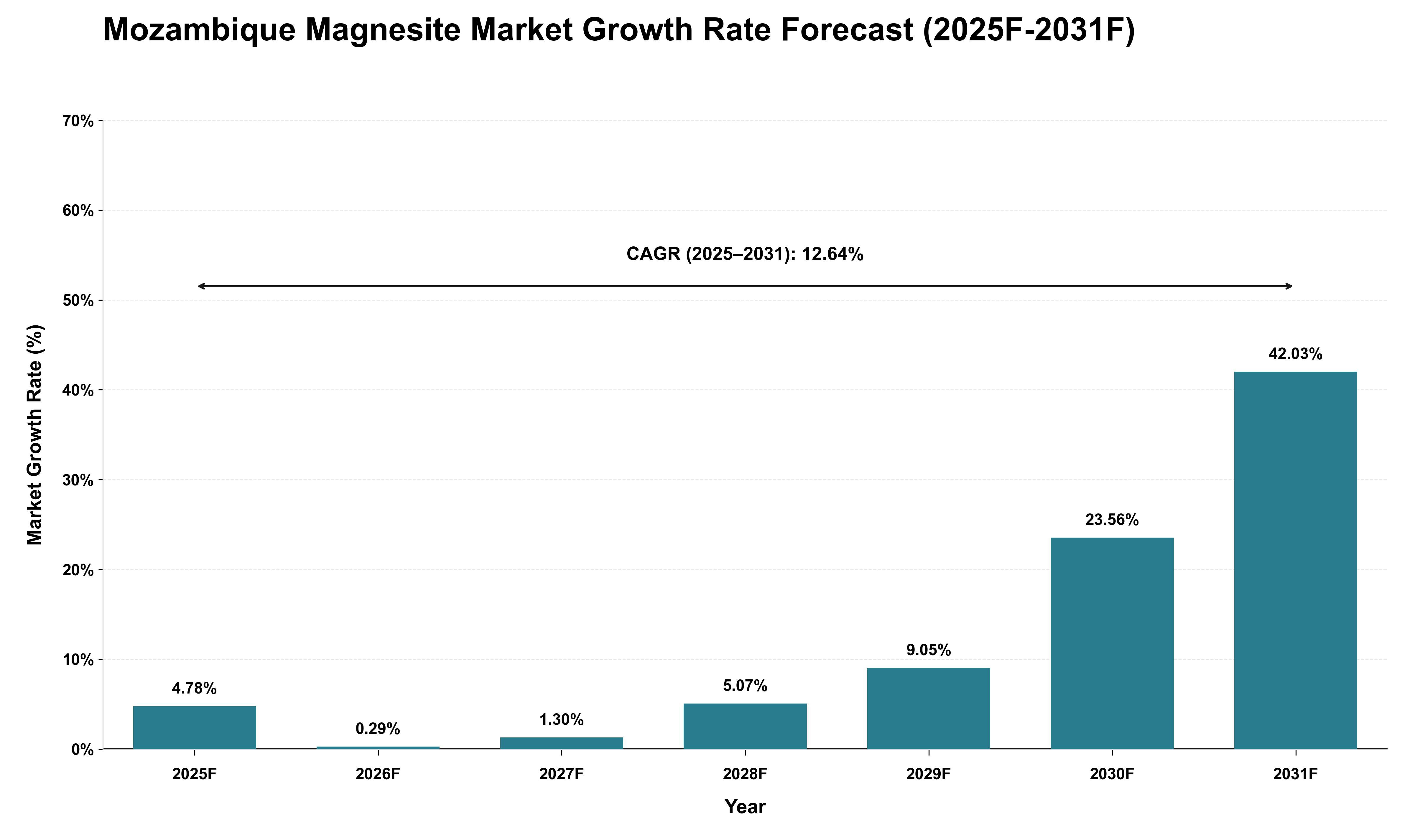 Mozambique Magnesite Market Growth Rate Analysis (2025 - 2031)