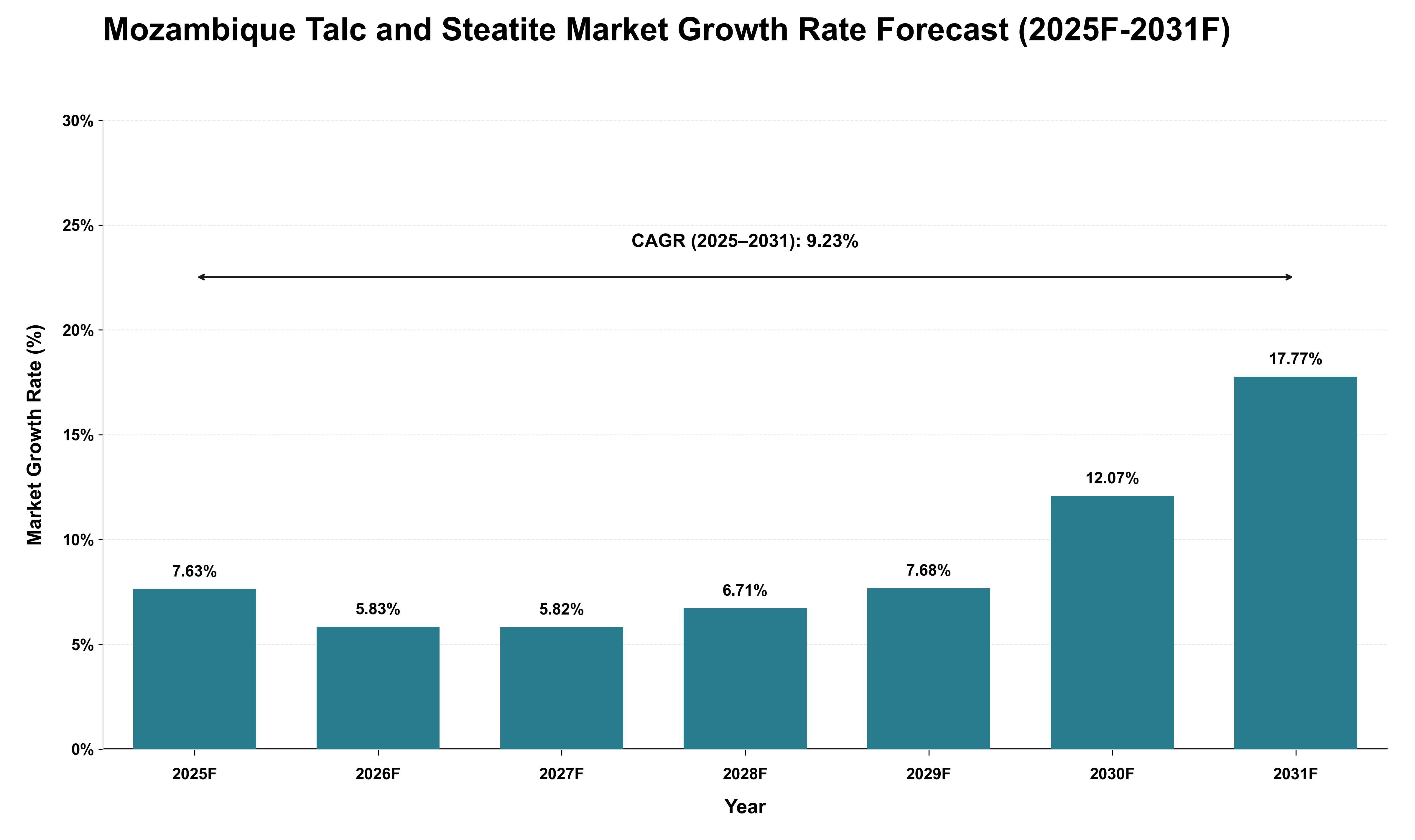 Mozambique Talc and Steatite Market Growth Rate Analysis (2025 - 2031)