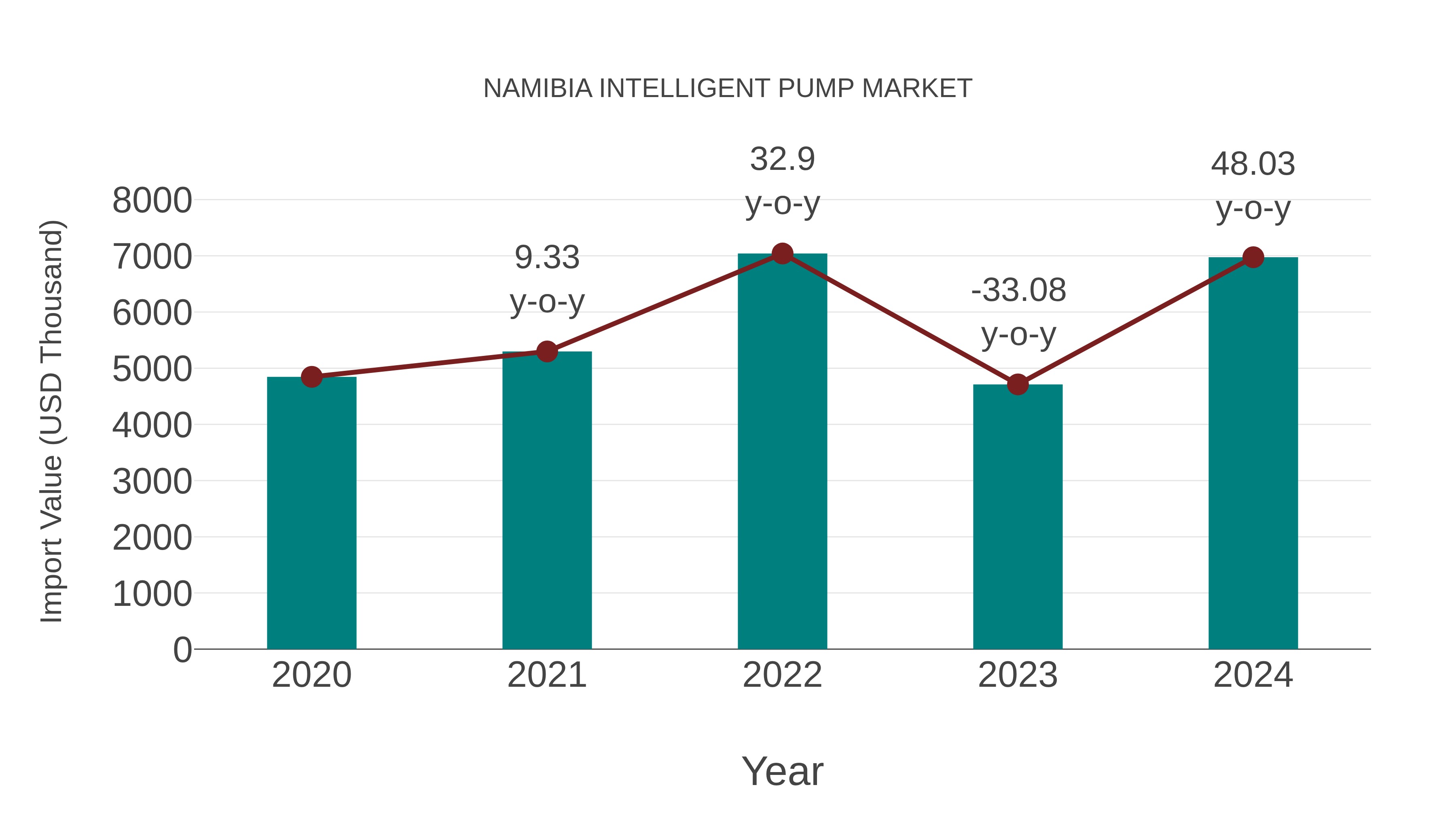  Namibia Intelligent Pump Market: Import Trend Analysis