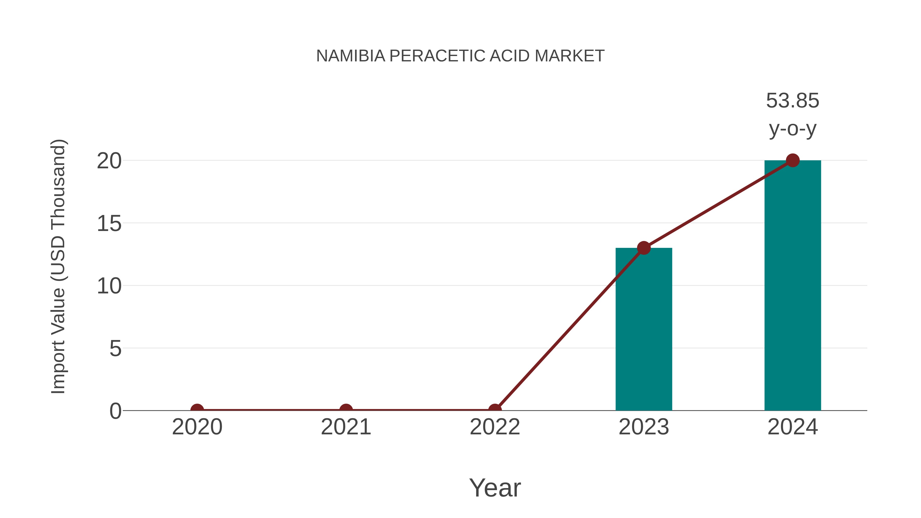  Namibia Peracetic Acid Market: Import Trend Analysis