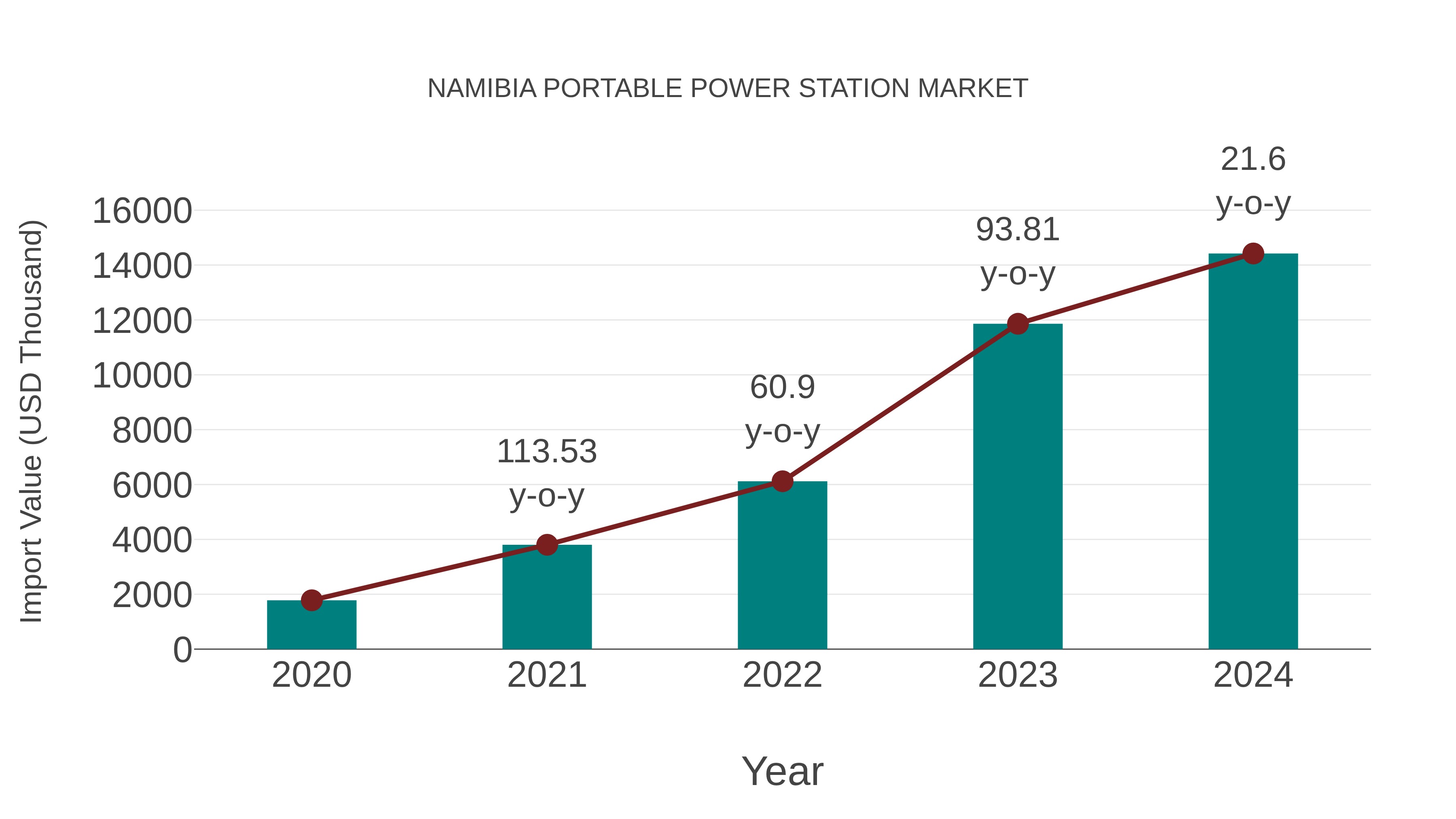  Namibia Portable Power Station Market: Import Trend Analysis
