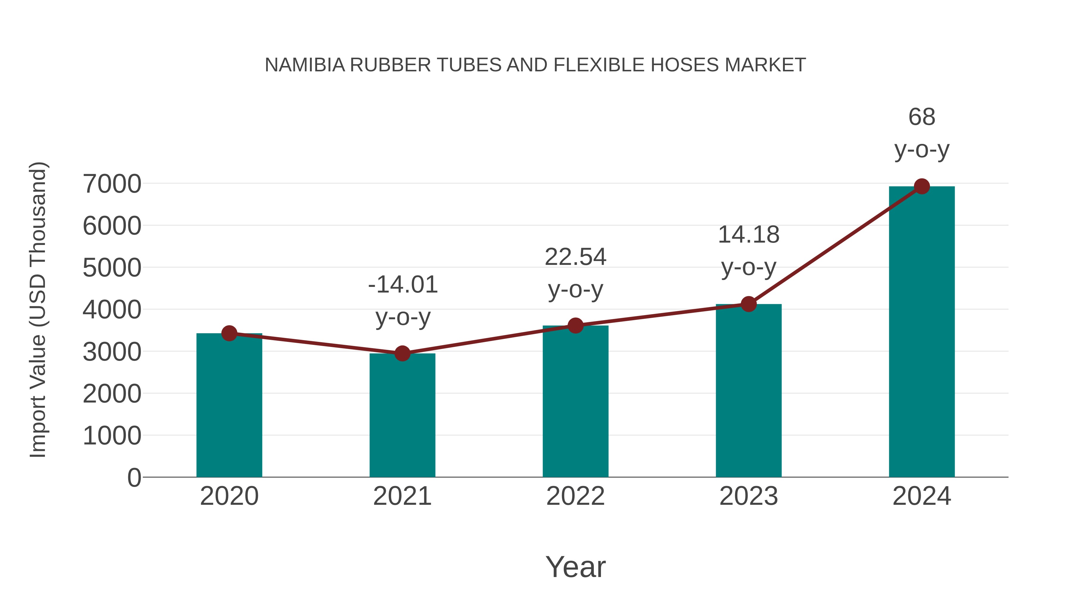  Namibia Rubber Tubes and Flexible Hoses Market: Import Trend Analysis