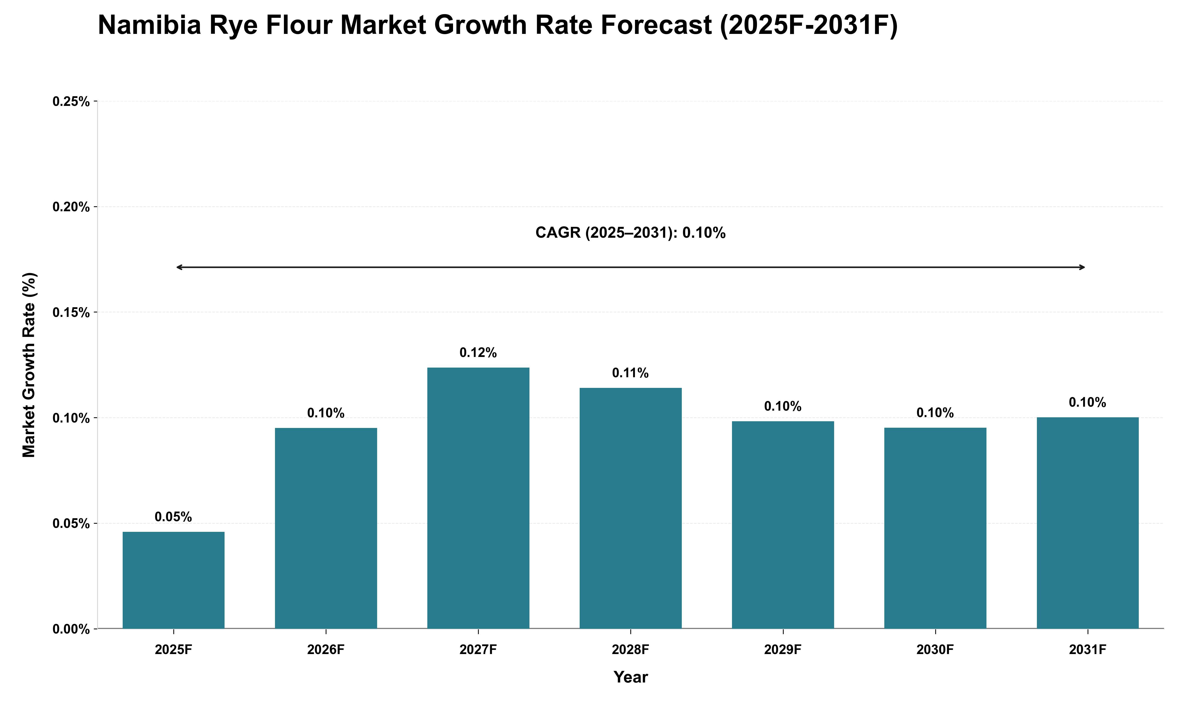 Namibia Rye Flour Market Growth Rate Analysis (2025 - 2031)