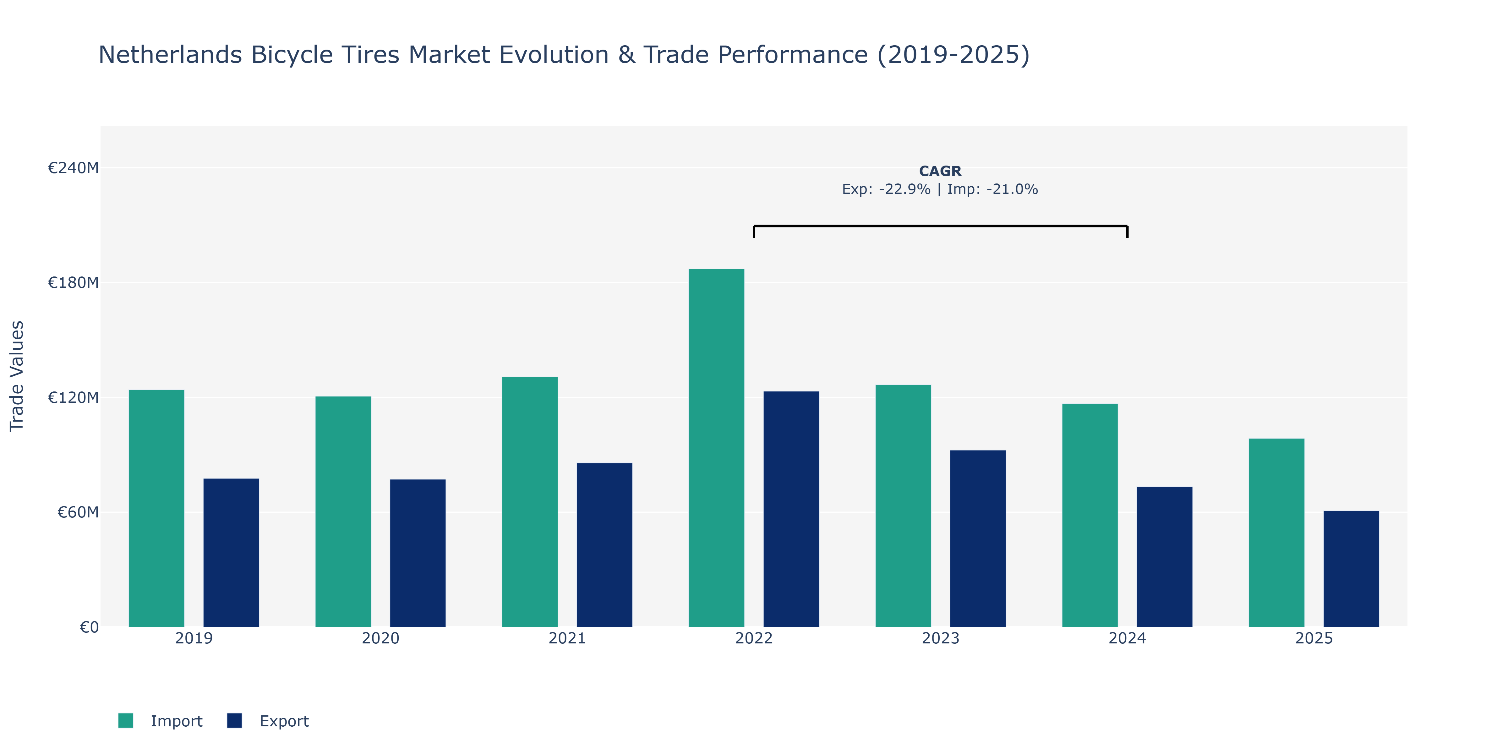 Netherlands Bicycle Tires Market: Production & Trade Performance (2019-2025)
