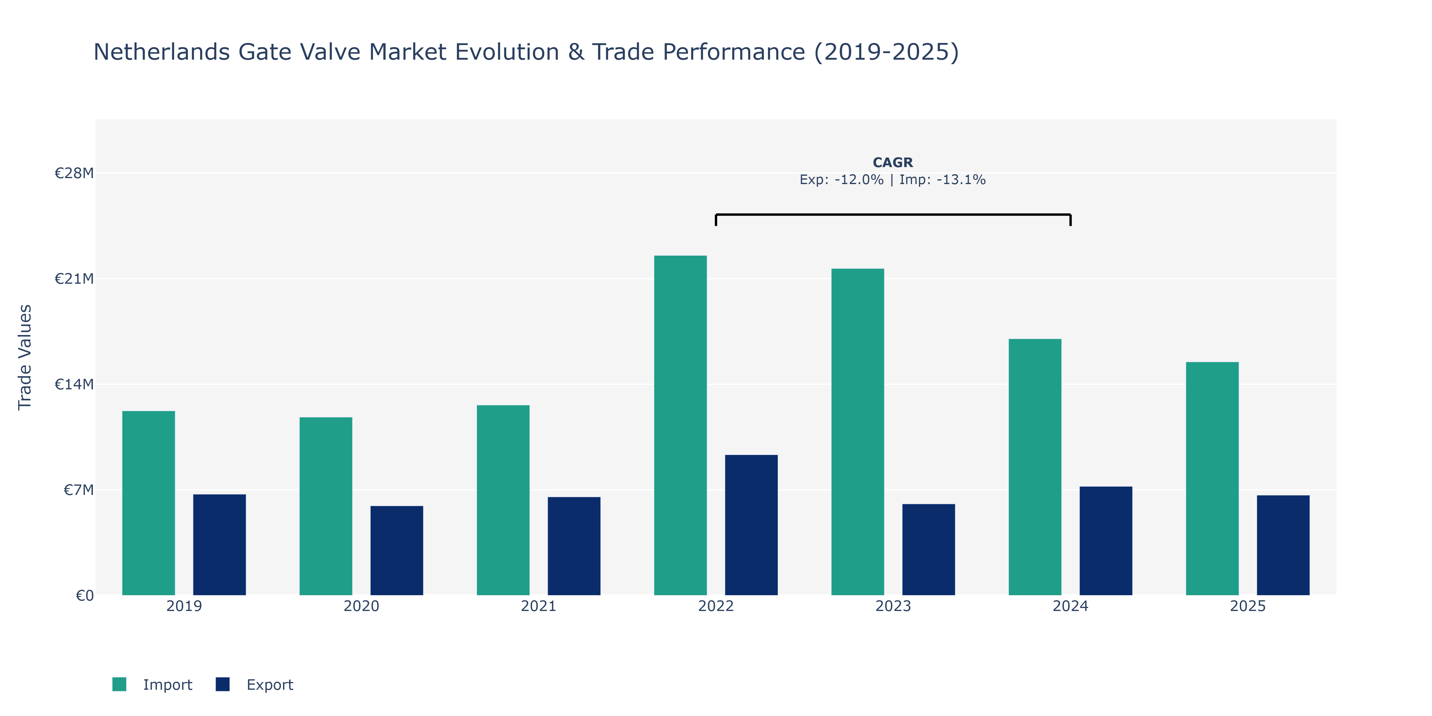 Netherlands Gate Valve Market: Production & Trade Performance (2019-2025)