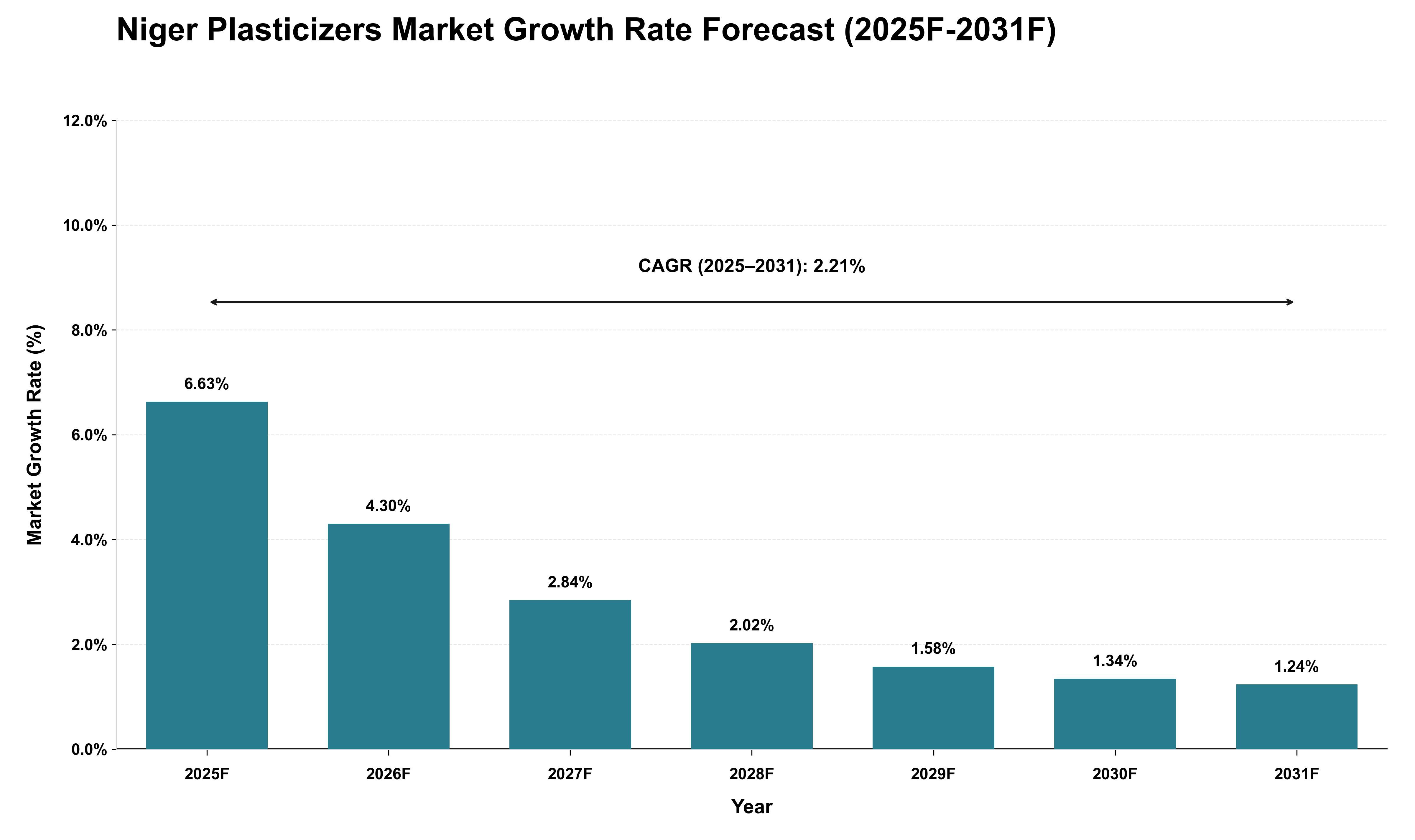 Niger Plasticizers Market Growth Rate Analysis (2025 - 2031)