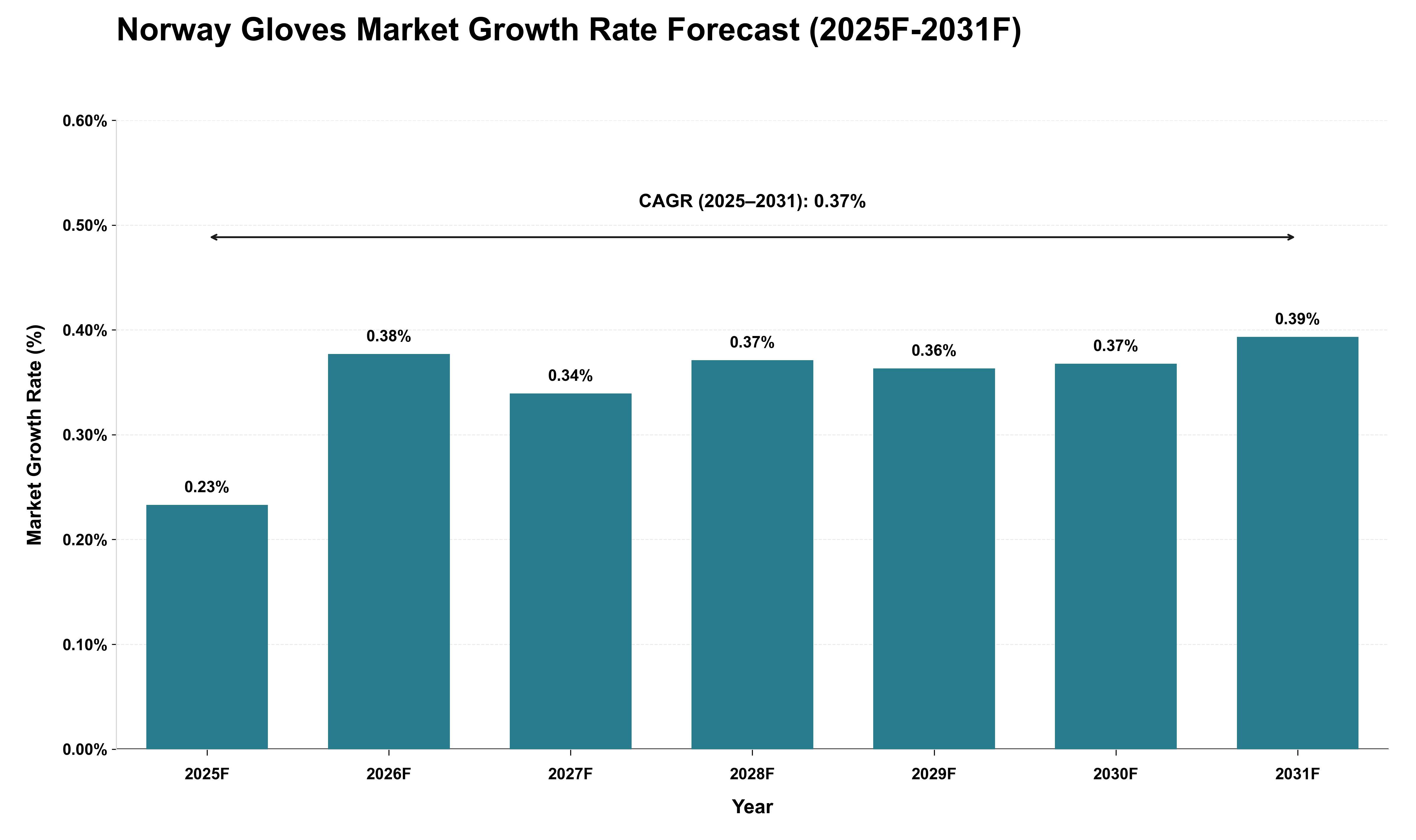 Norway Gloves Market Growth Rate Analysis (2025 - 2031)