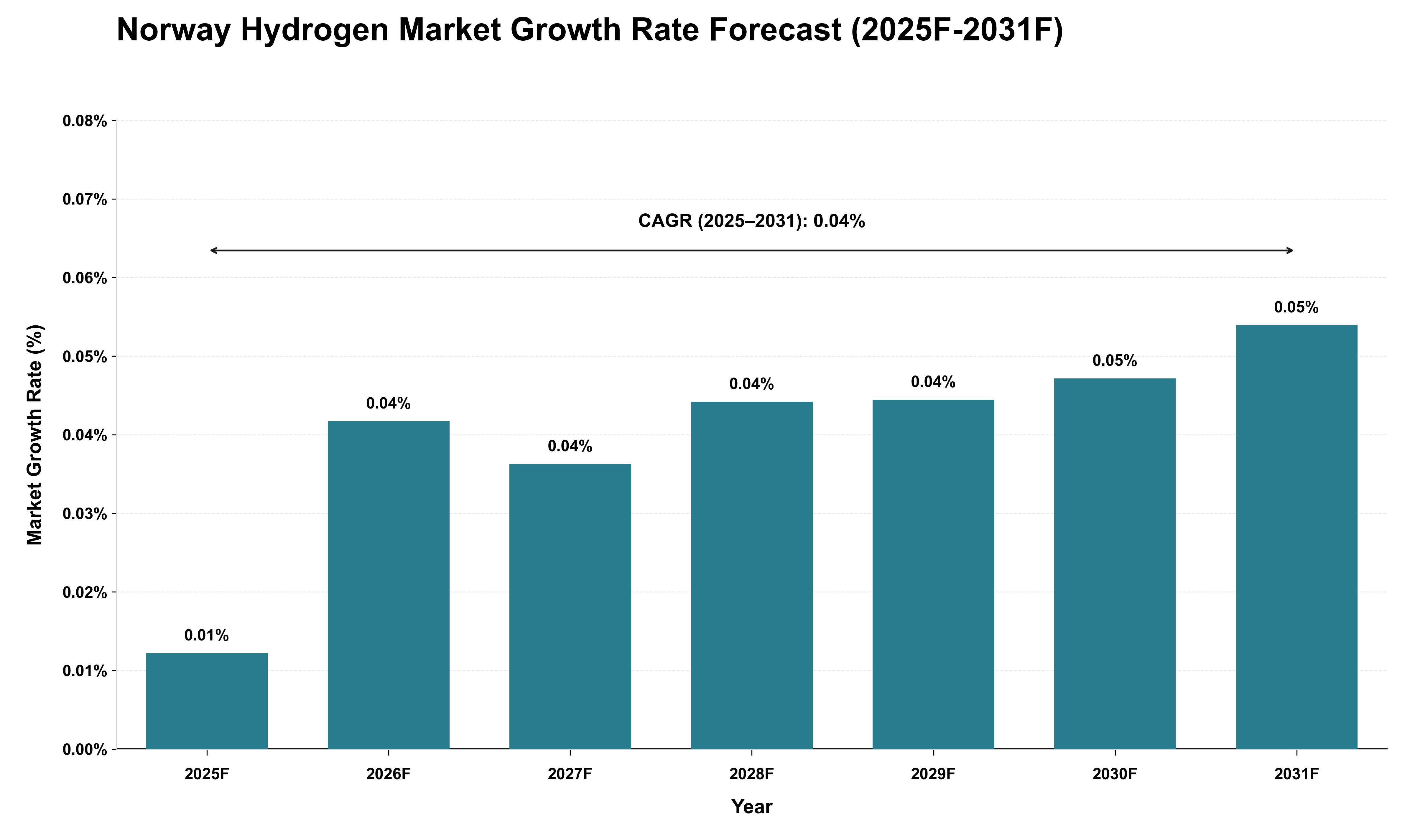 Norway Hydrogen Market Growth Rate Analysis (2025 - 2031)