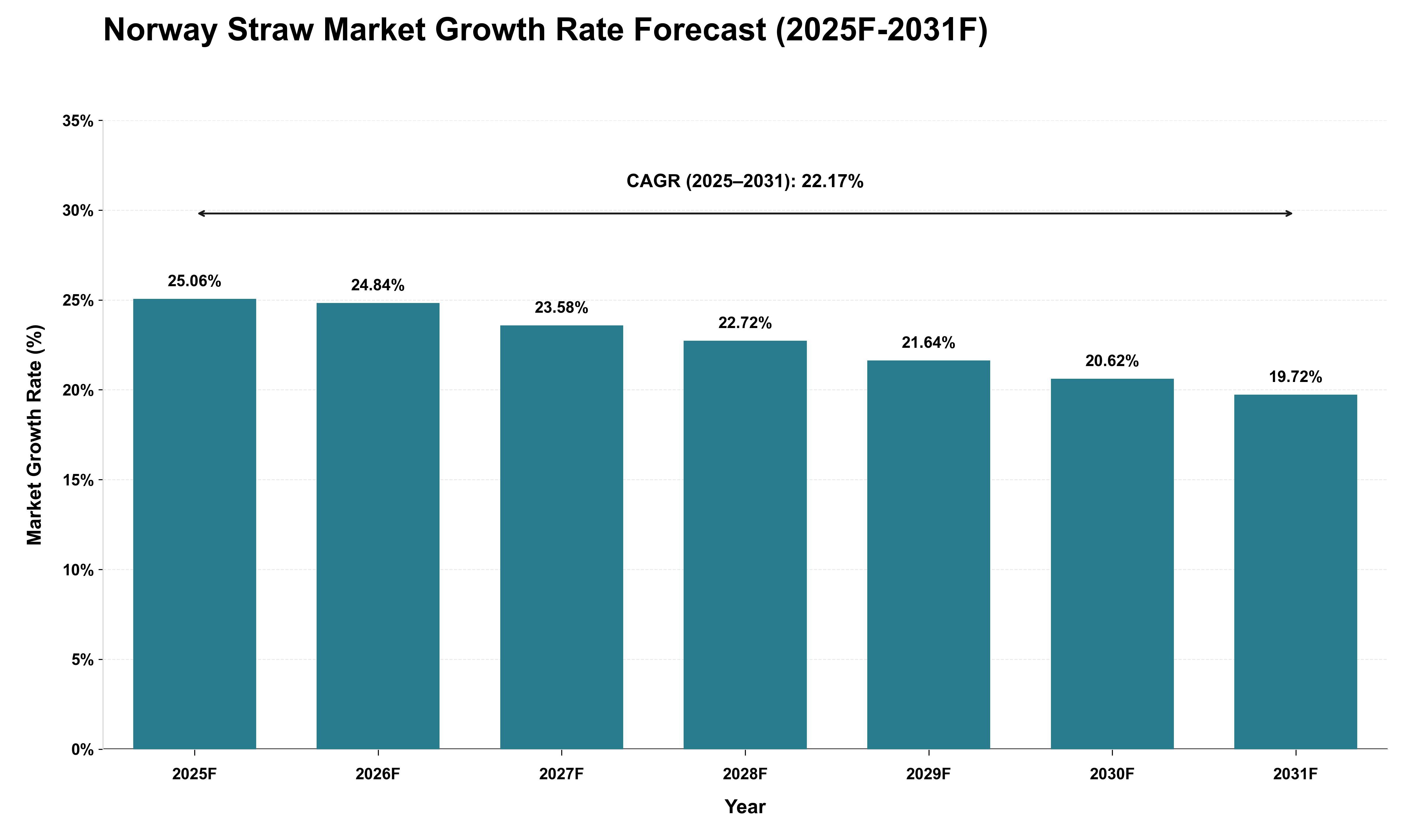 Norway Straw Market Growth Rate Analysis (2025 - 2031)