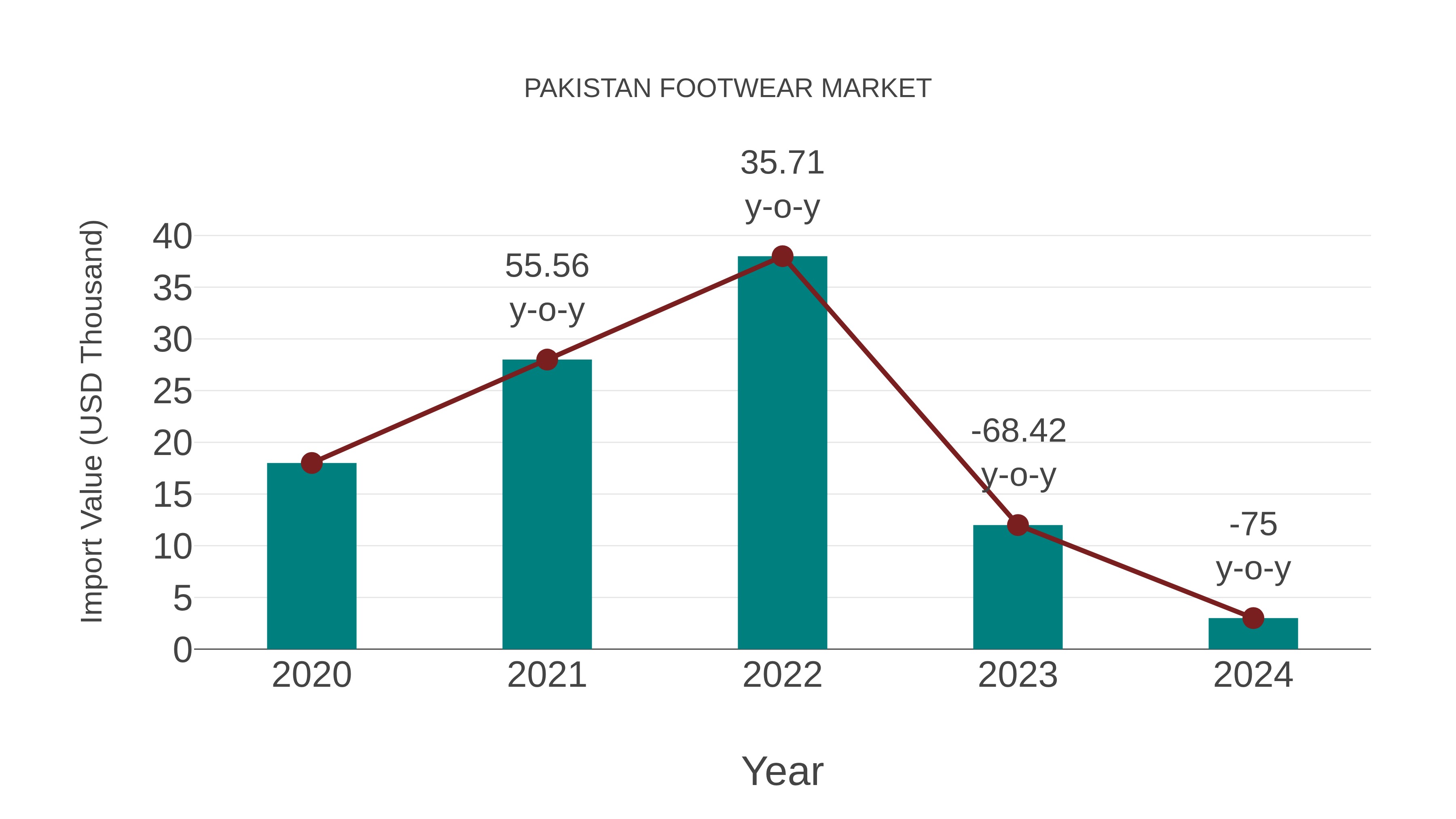 Pakistan Footwear Market: Import Trend Analysis