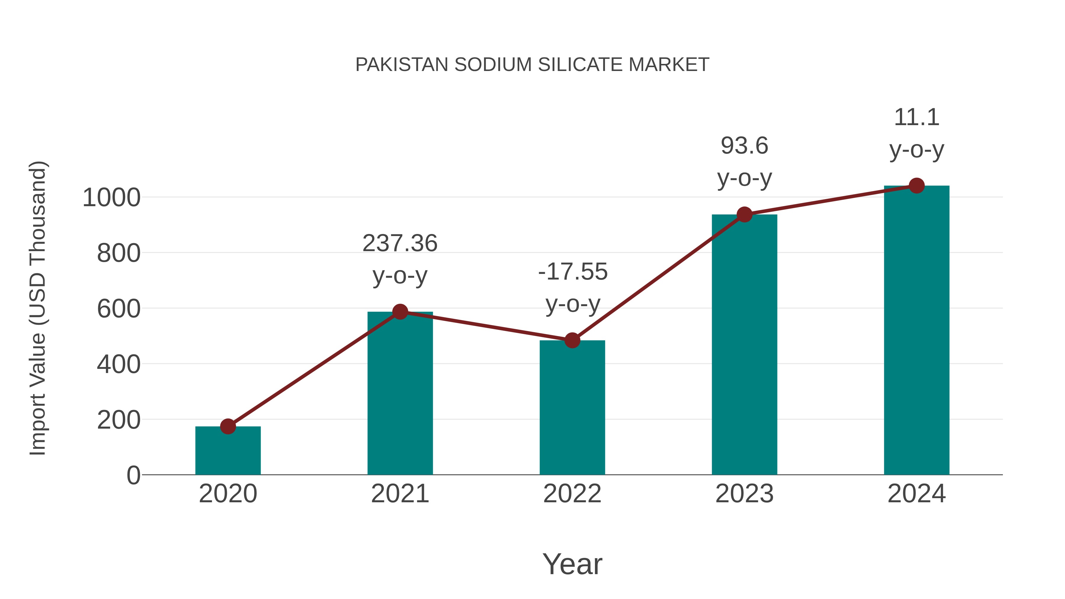  Pakistan Sodium Silicate Market: Import Trend Analysis