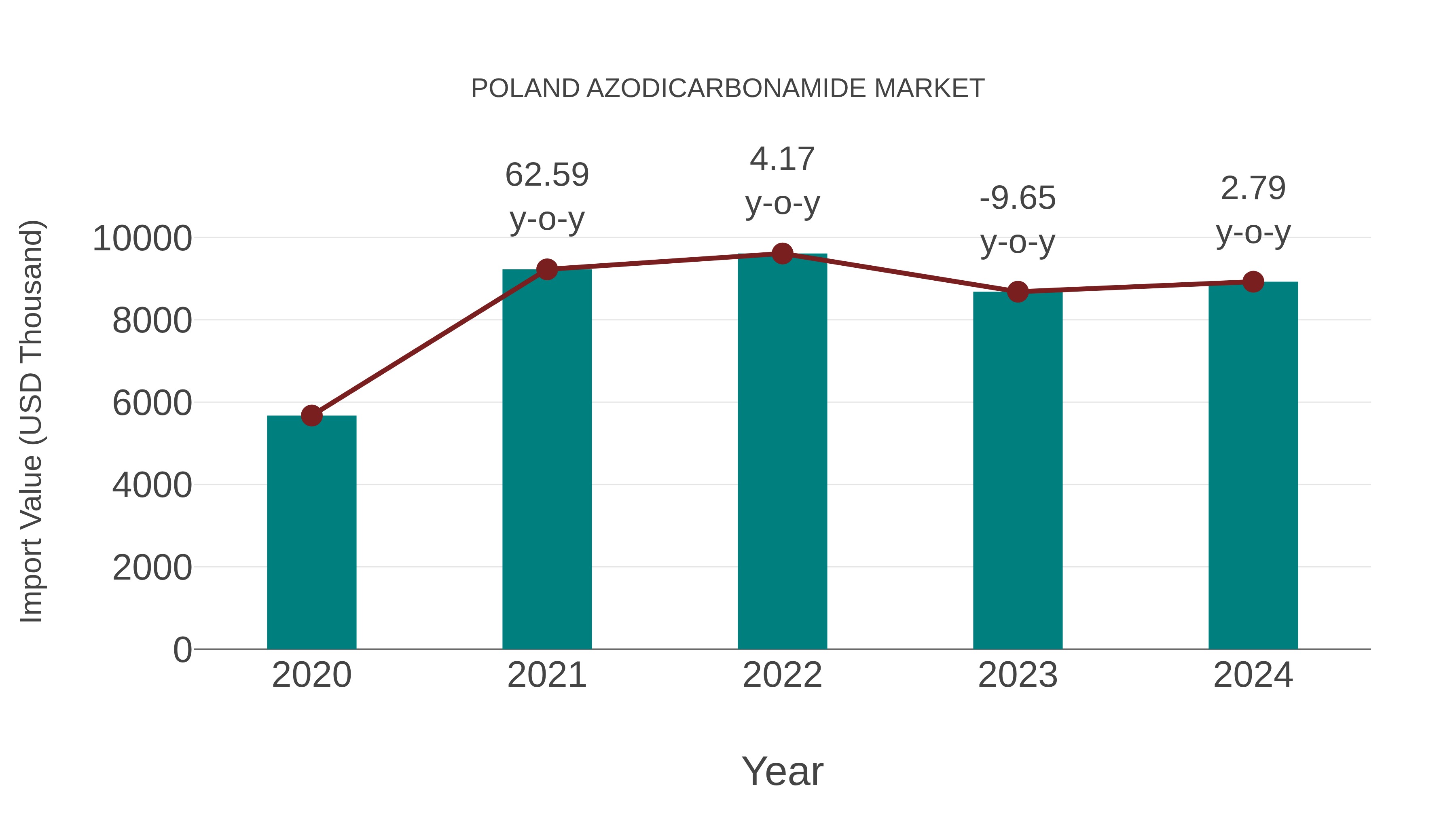  Poland Azodicarbonamide Market: Import Trend Analysis