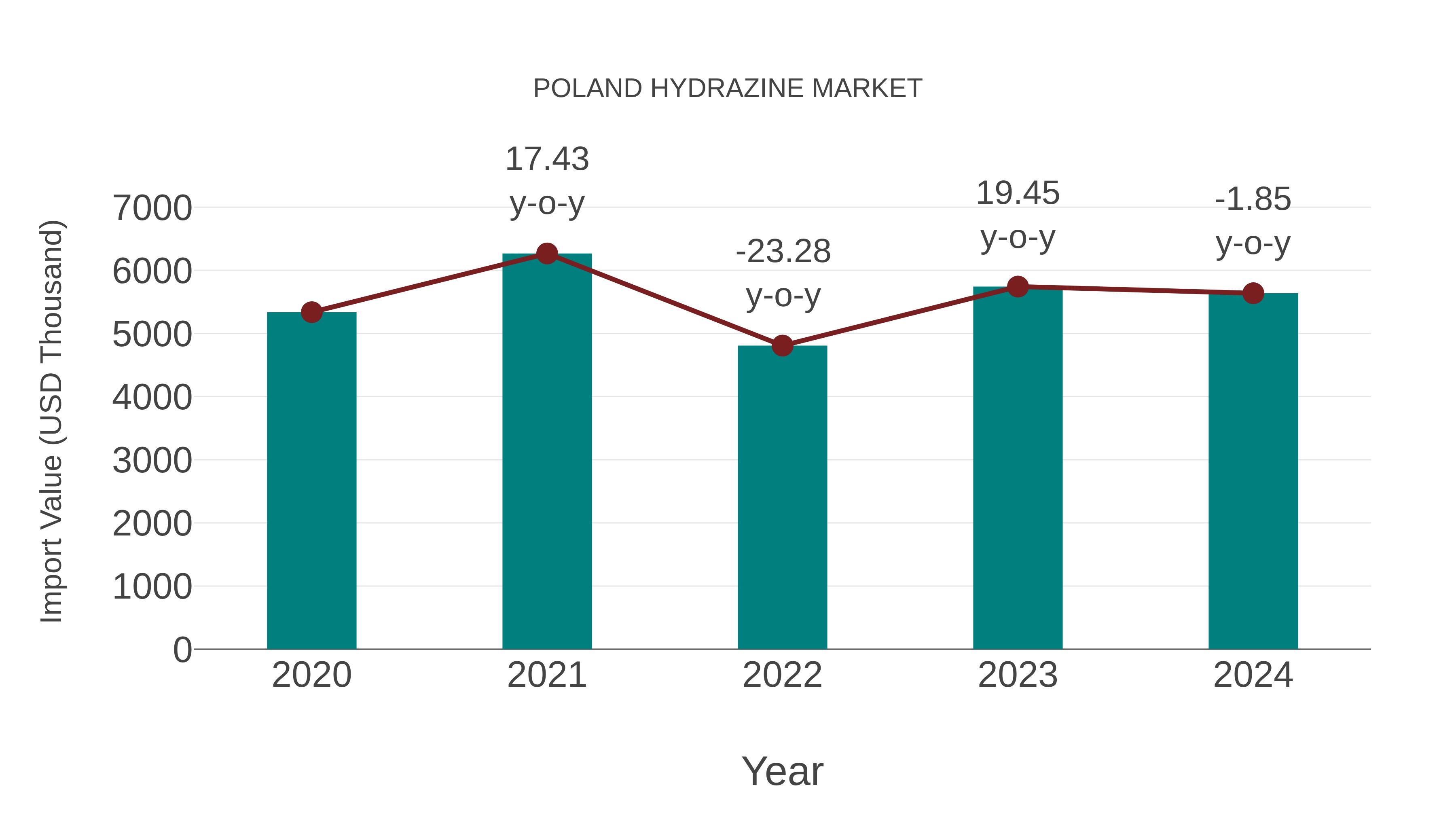 Poland Hydrazine Market: Import Trend Analysis