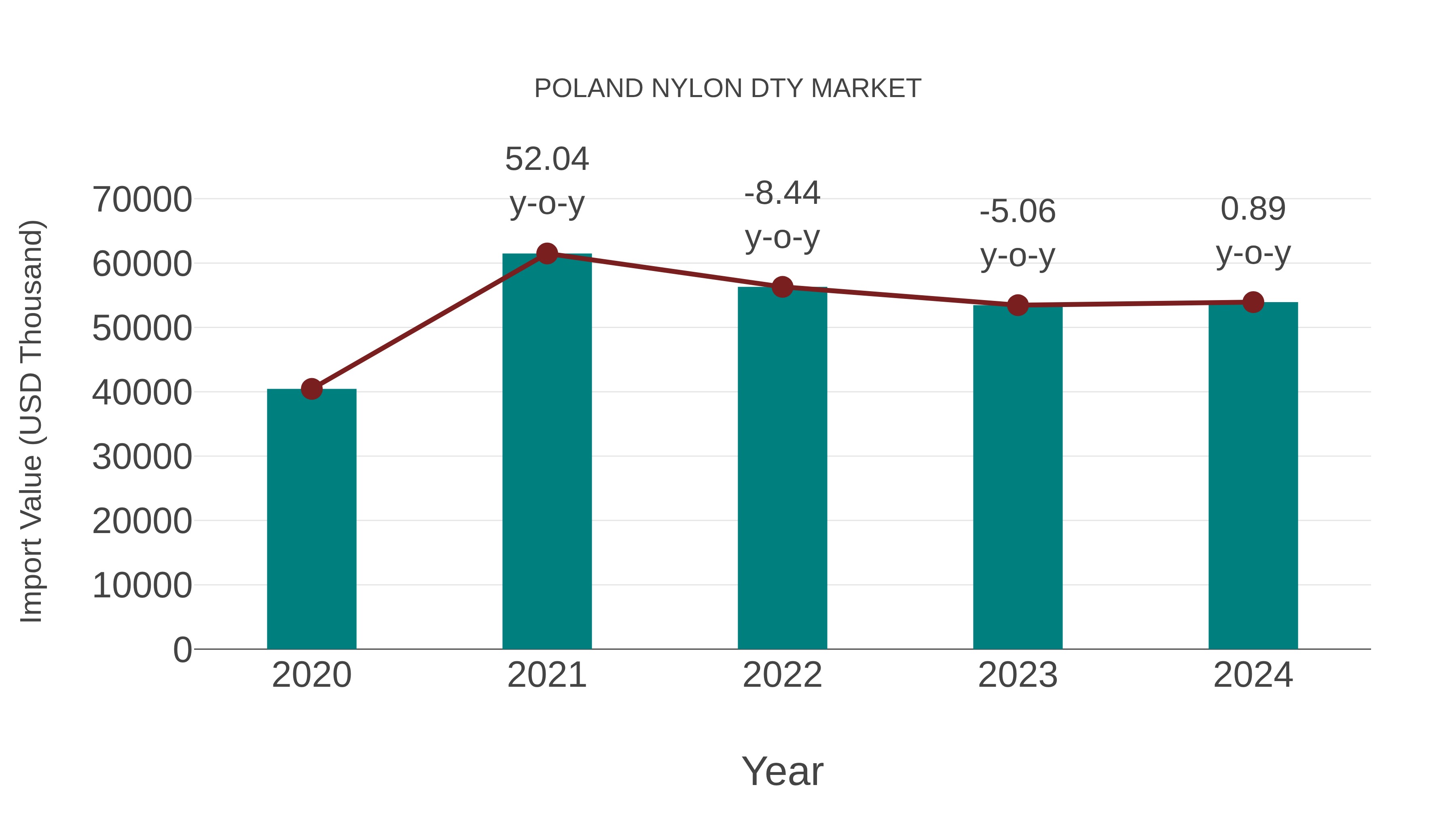  Poland Nylon Dty Market: Import Trend Analysis