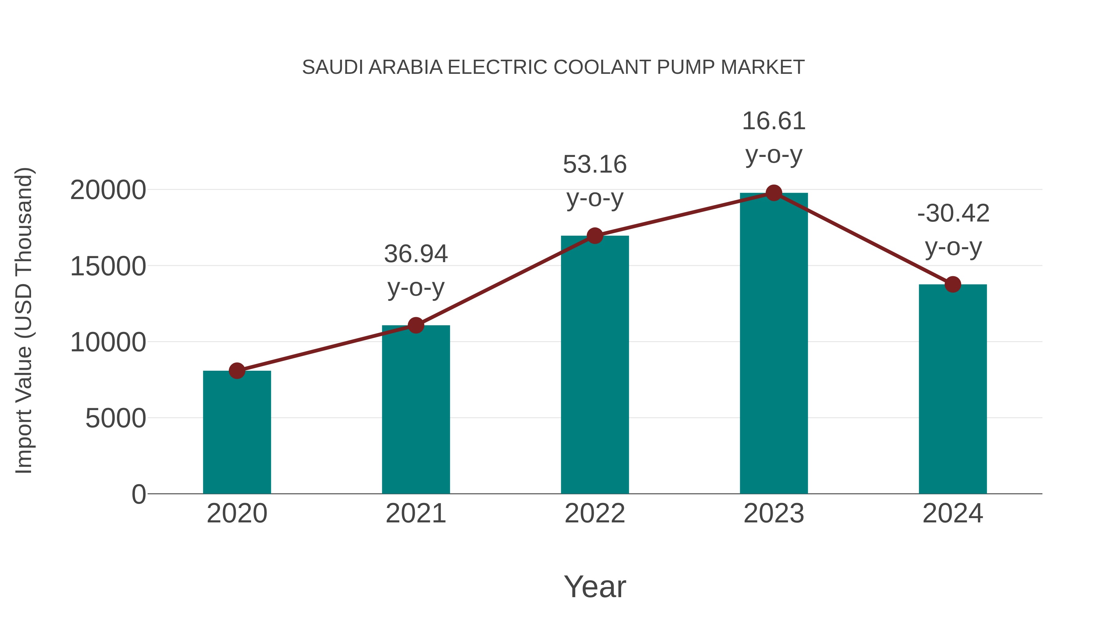  Saudi Arabia Electric Coolant Pump Market: Import Trend Analysis