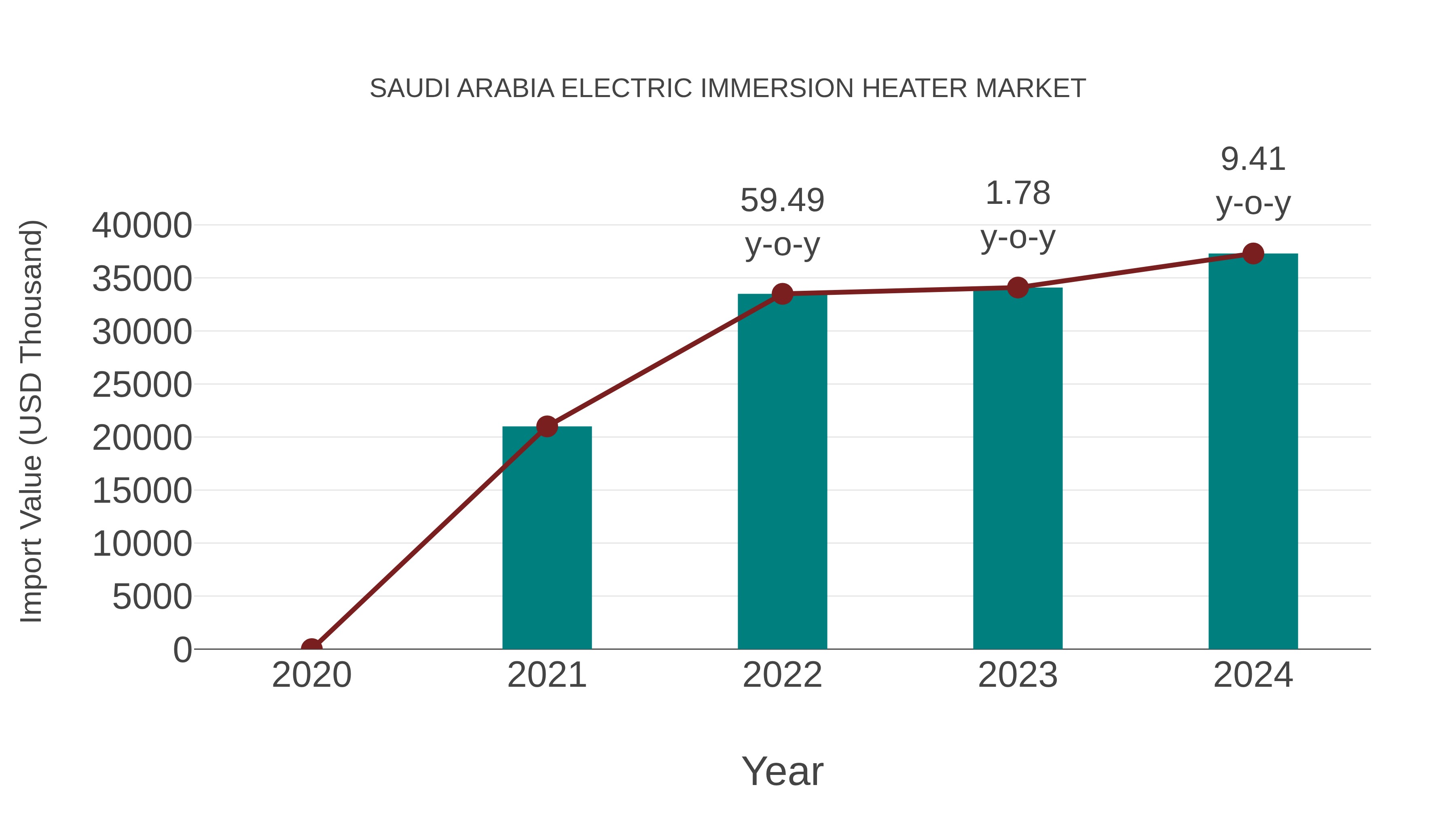  Saudi Arabia Electric Immersion Heater Market: Import Trend Analysis