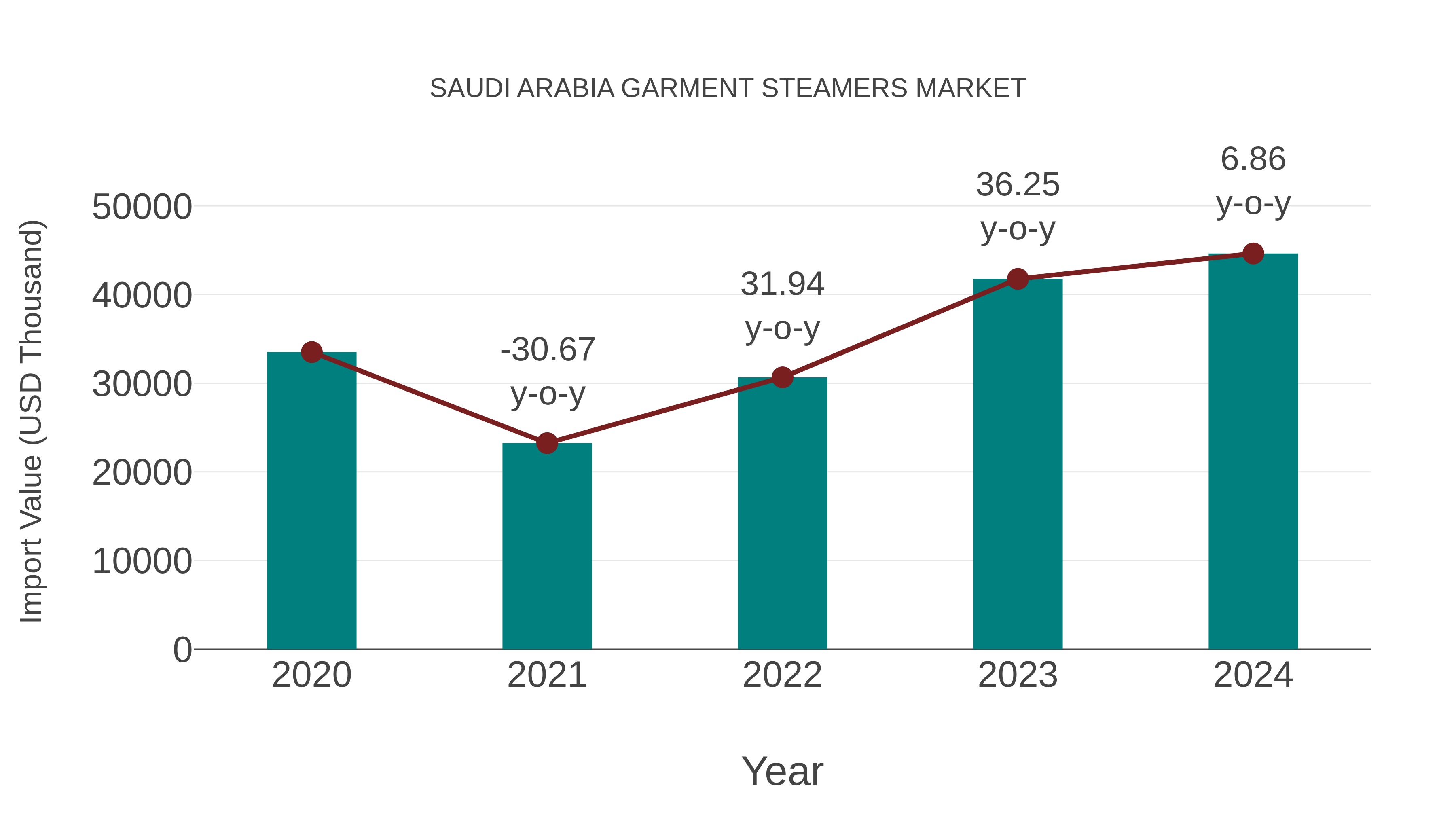  Saudi Arabia Garment Steamers Market: Import Trend Analysis