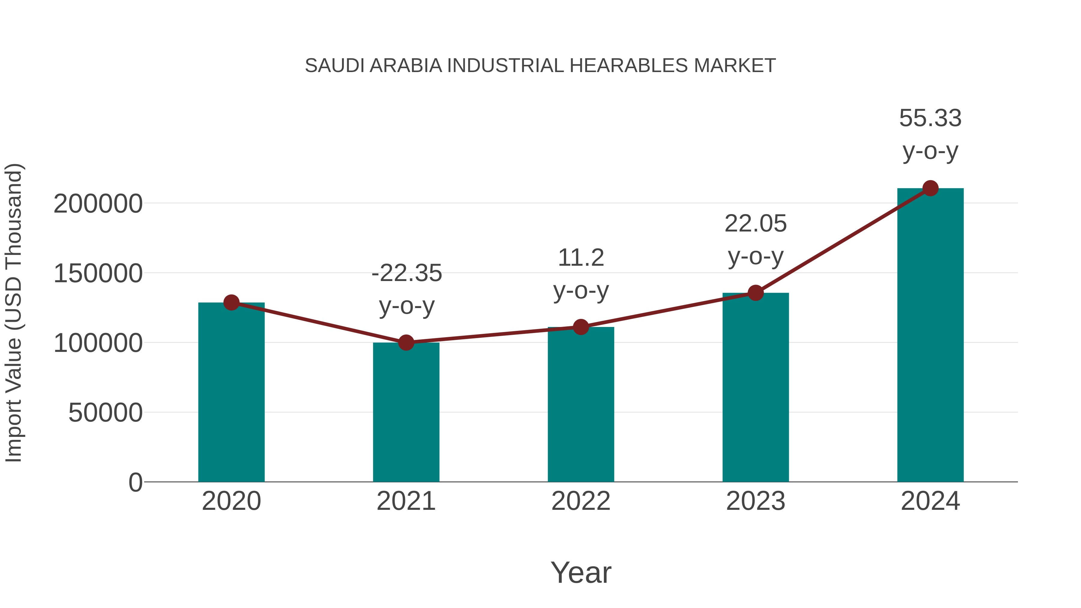 Saudi Arabia Industrial Hearables Market: Import Trend Analysis