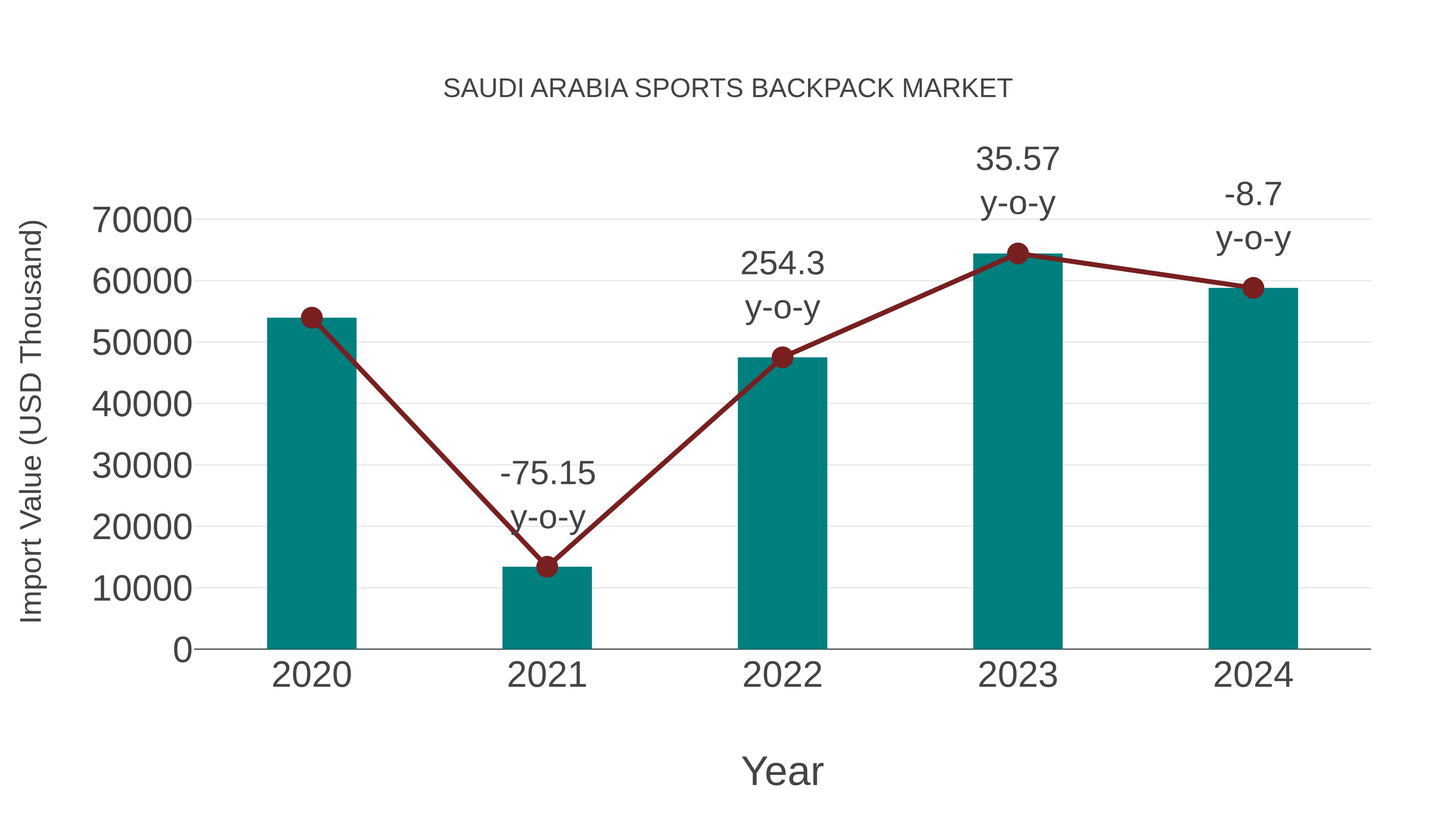  Saudi Arabia Sports Backpack Market: Import Trend Analysis