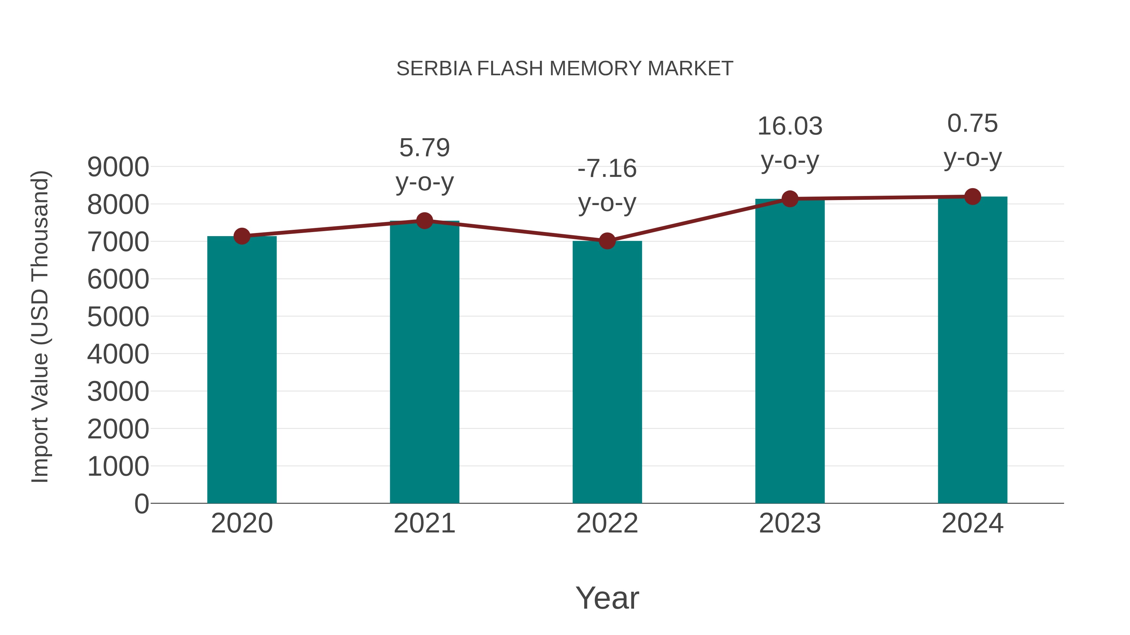  Serbia Flash Memory Market: Import Trend Analysis
