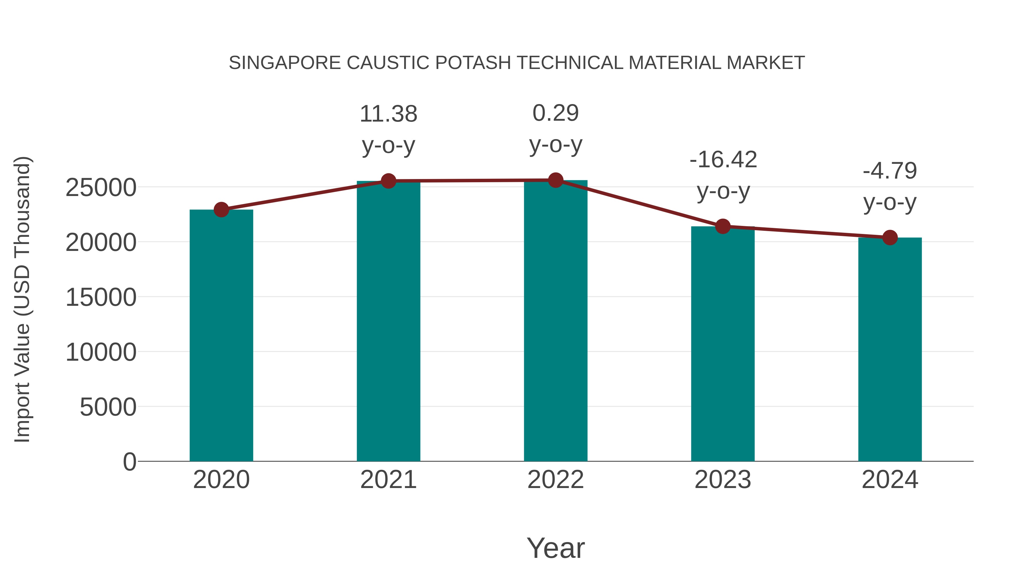  Singapore Caustic Potash Technical Material Market: Import Trend Analysis