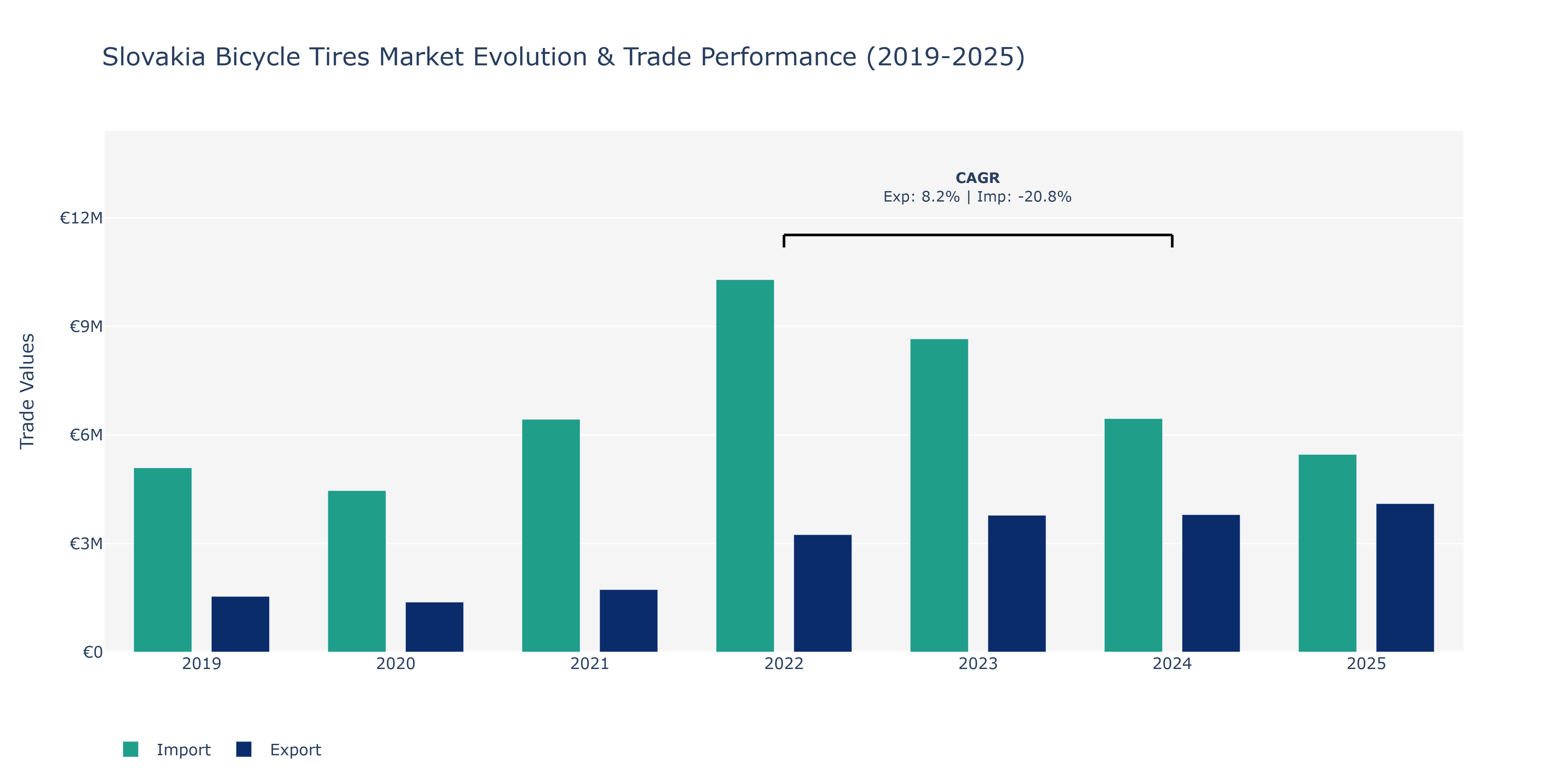 Slovakia Bicycle Tires Market: Production & Trade Performance (2019-2025)