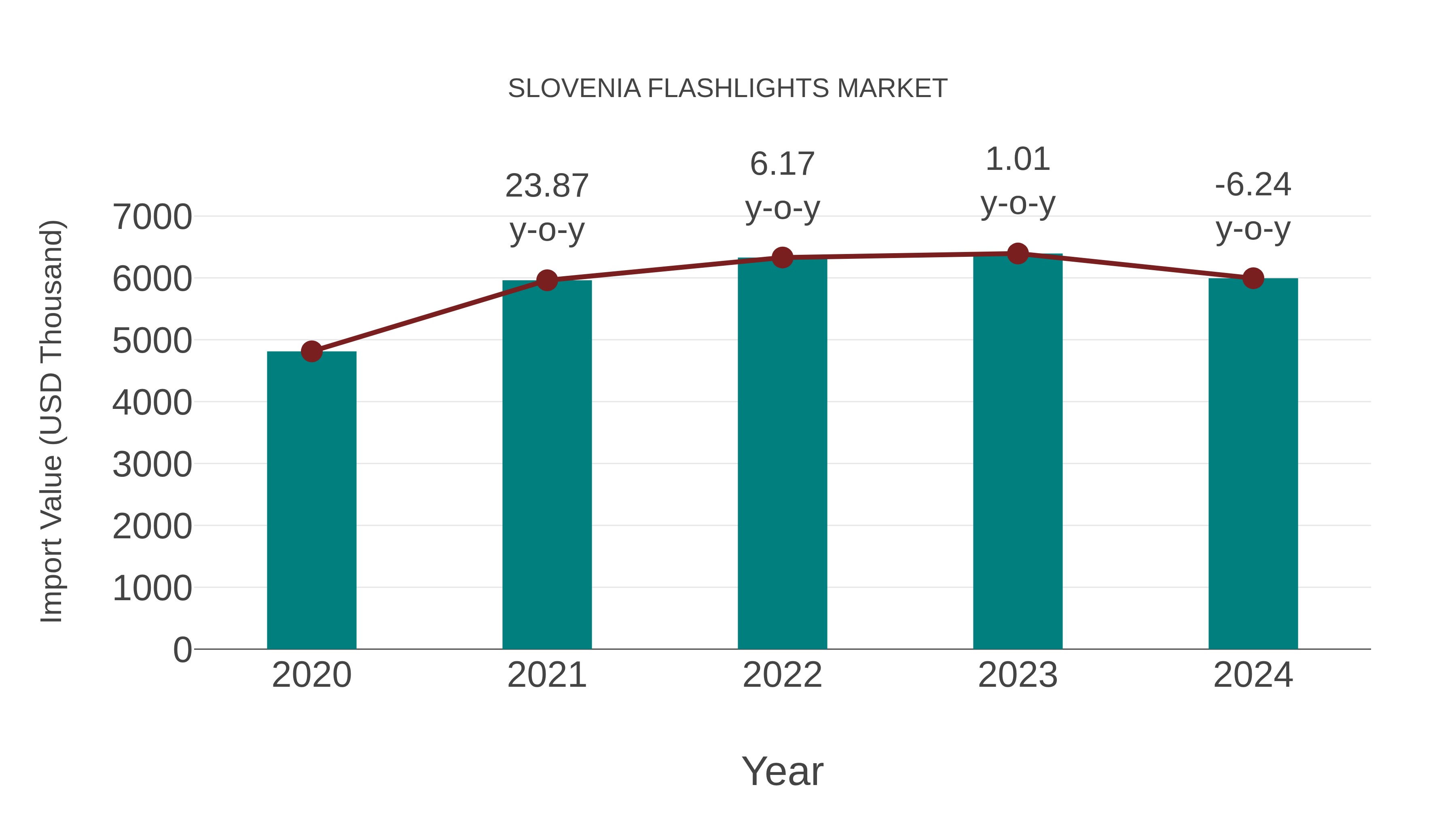  Slovenia Flashlights Market: Import Trend Analysis