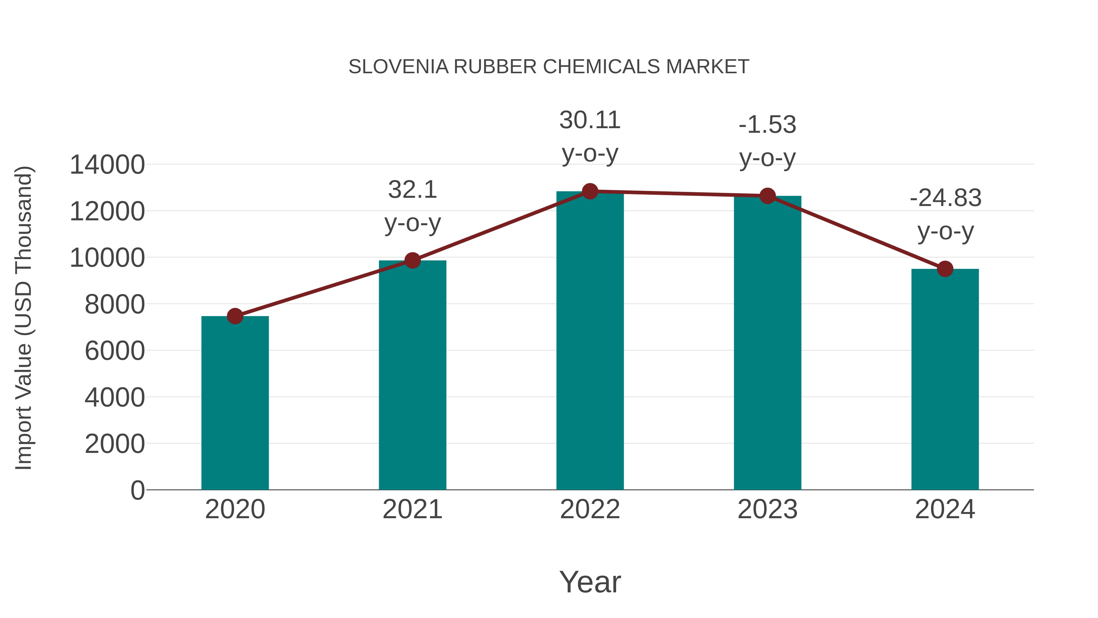  Slovenia Rubber Chemicals Market: Import Trend Analysis
