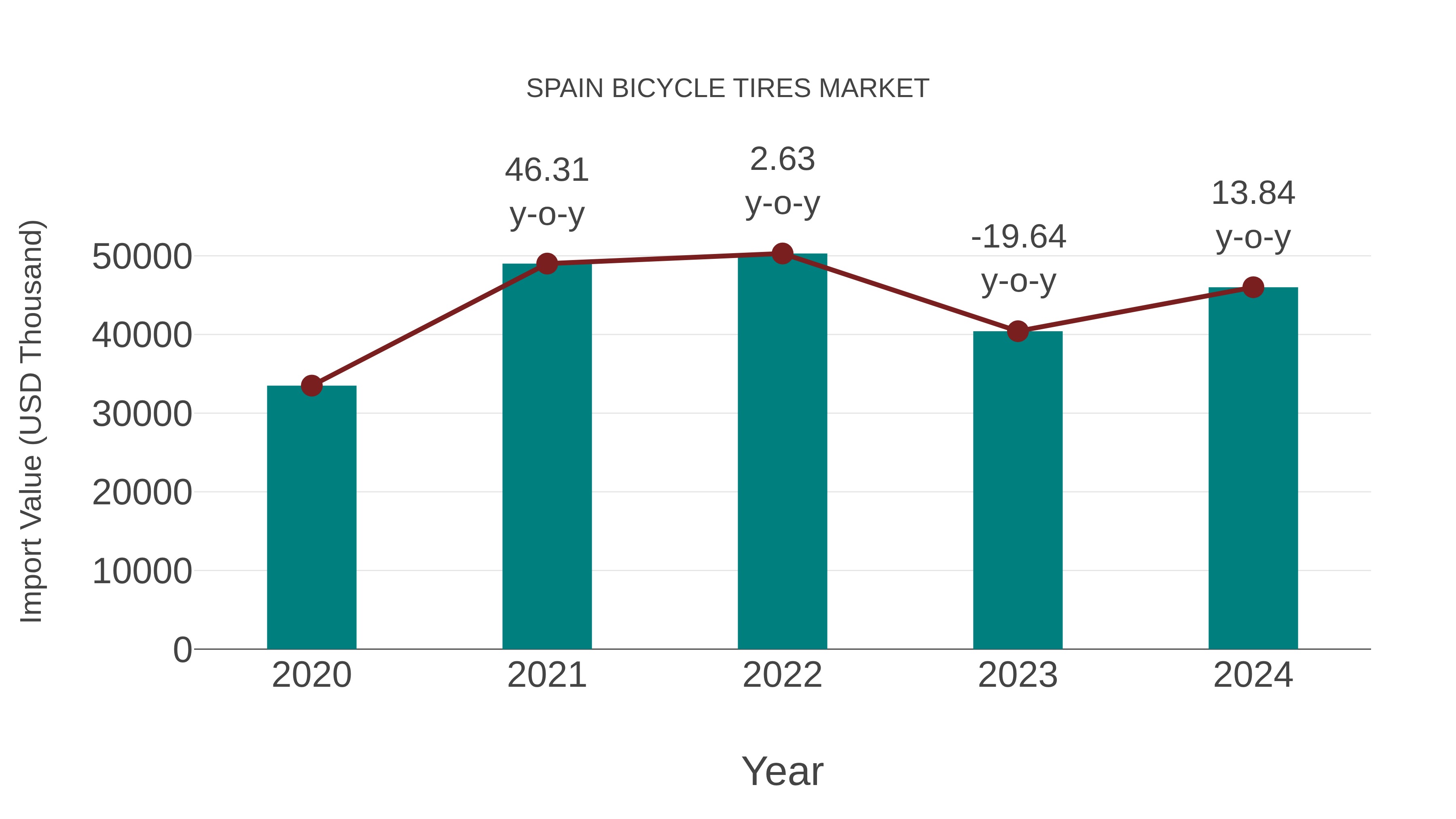  Spain Bicycle Tires Market: Import Trend Analysis