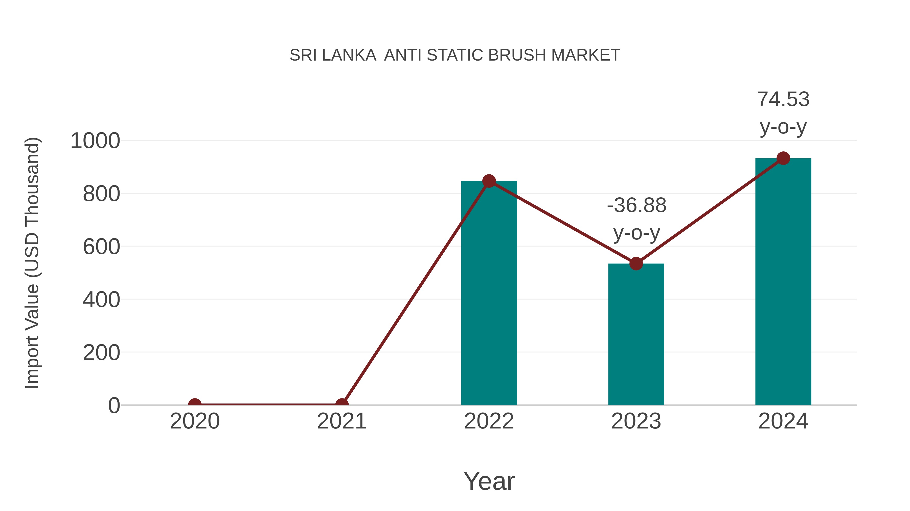 Sri Lanka Anti Static Brush Market: Import Trend Analysis