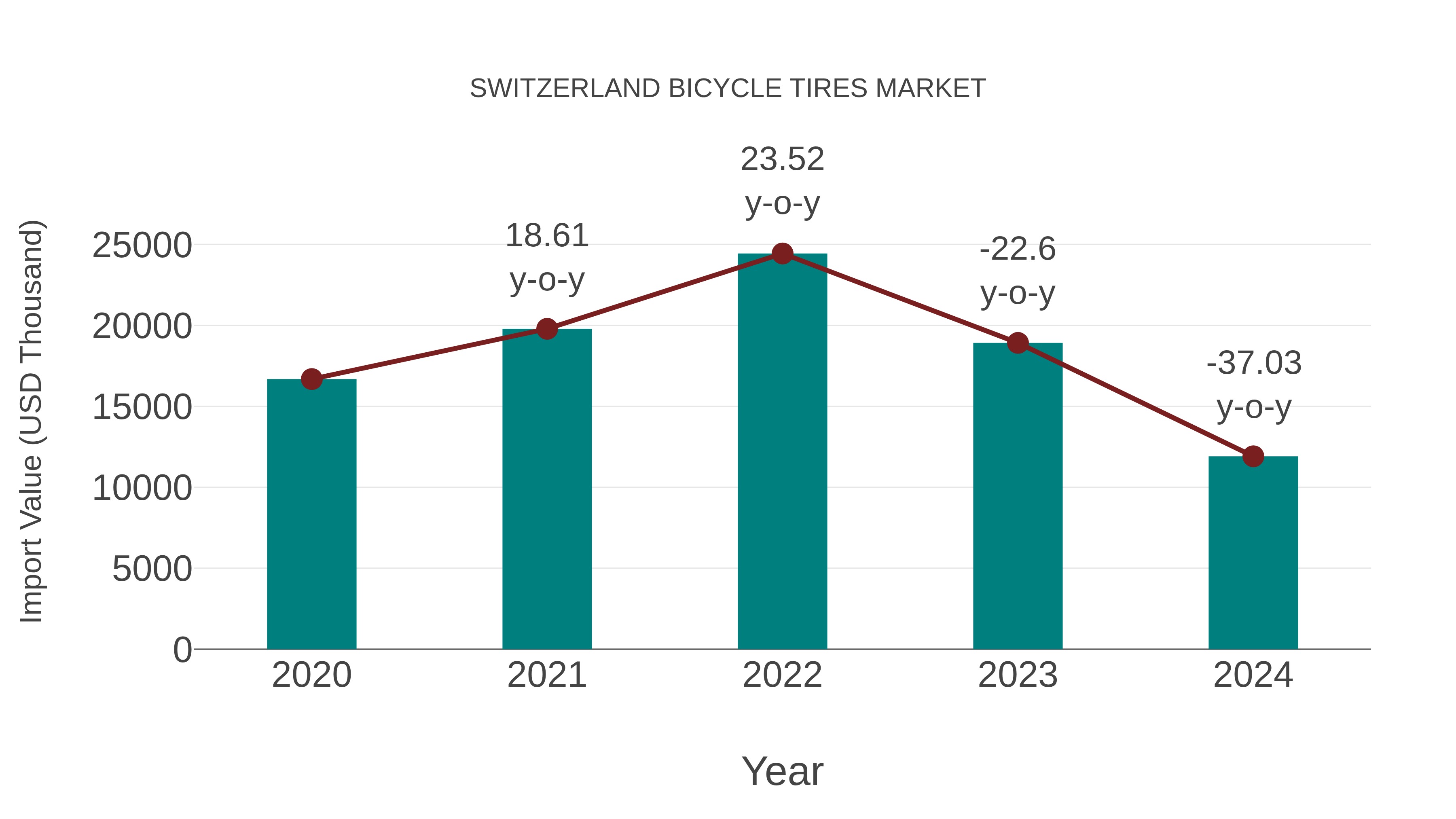 Switzerland Bicycle Tires Market: Import Trend Analysis