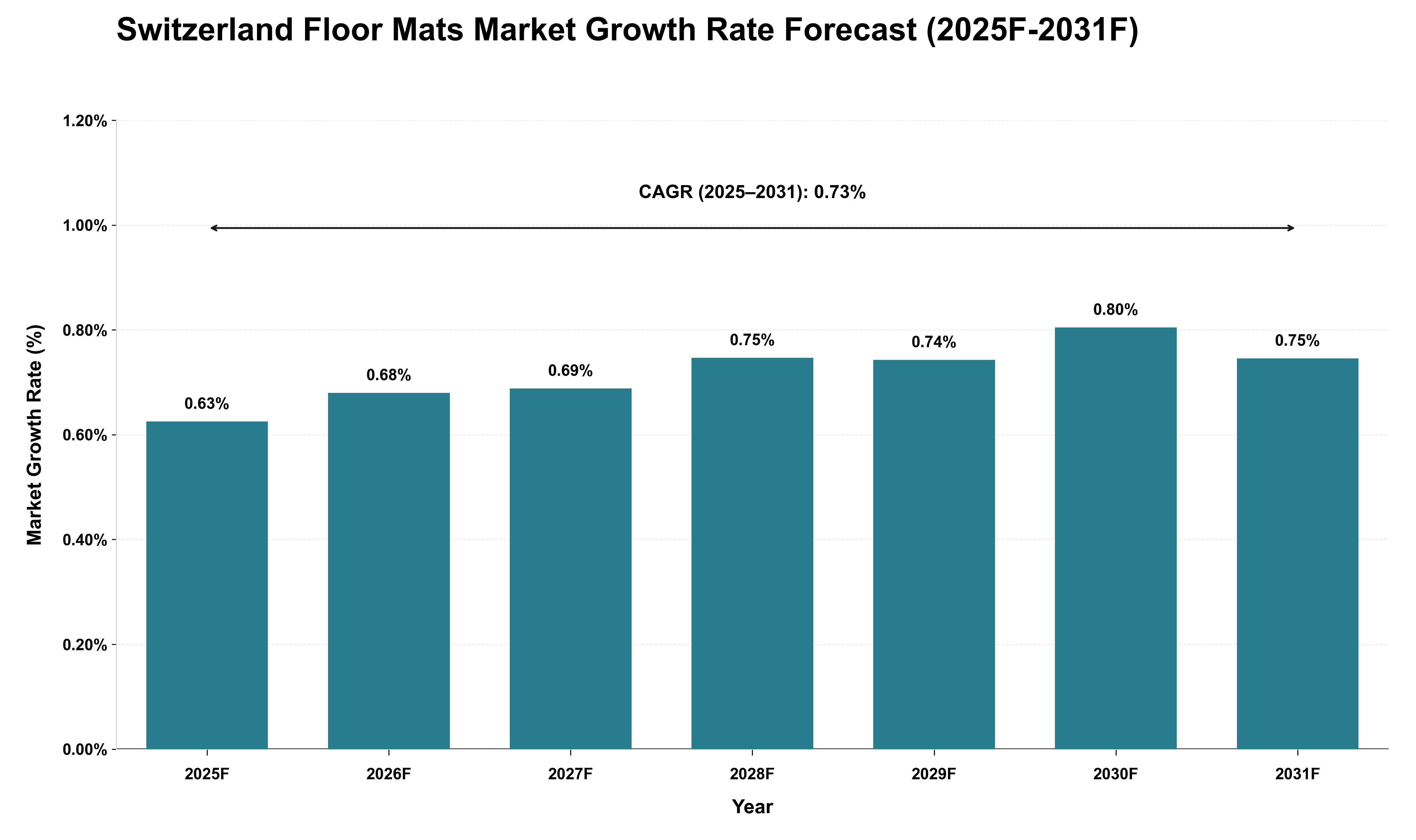 Switzerland Floor Mats Market Growth Rate Analysis (2025 - 2031)