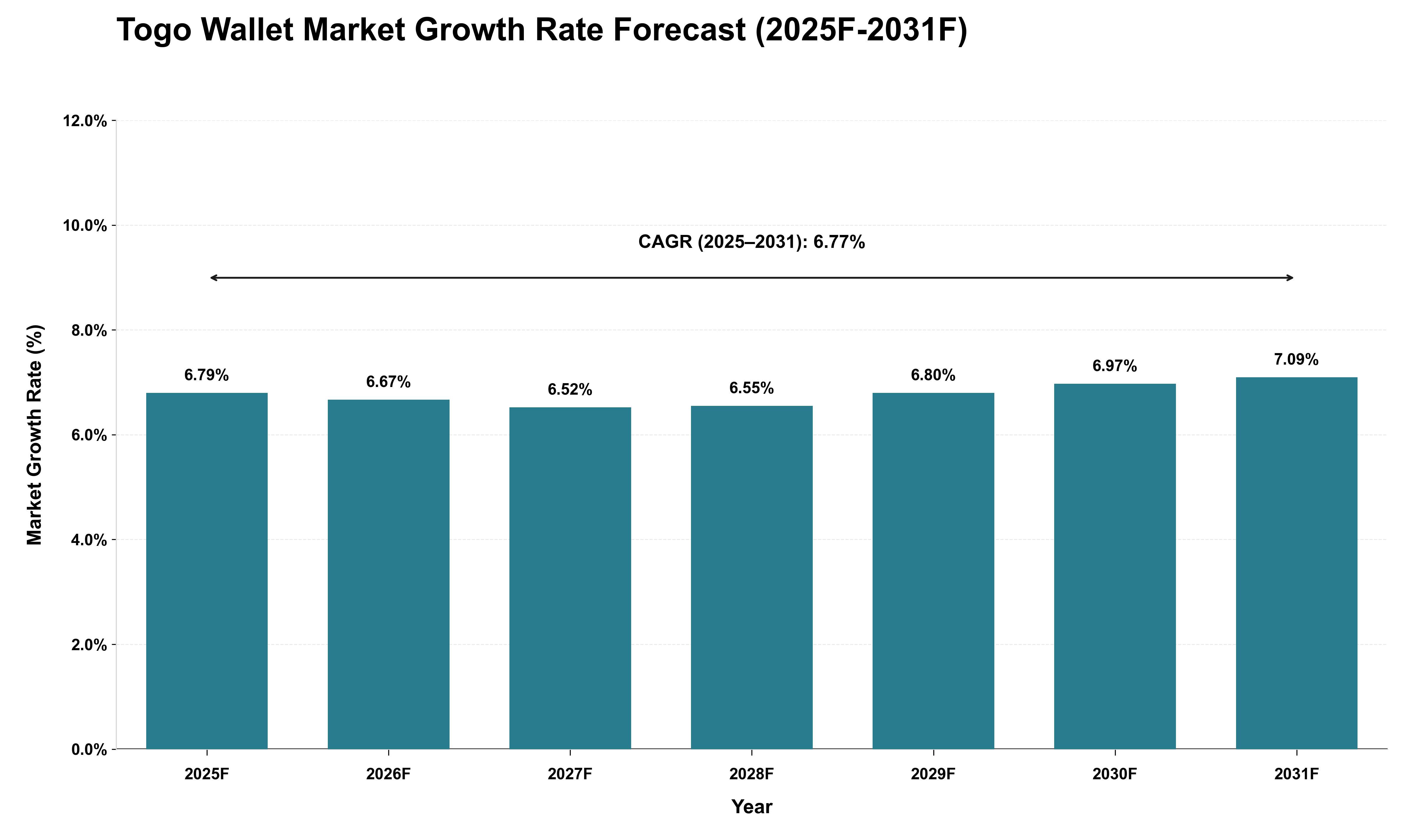 Togo Wallet Market Growth Rate Analysis (2025 - 2031)
