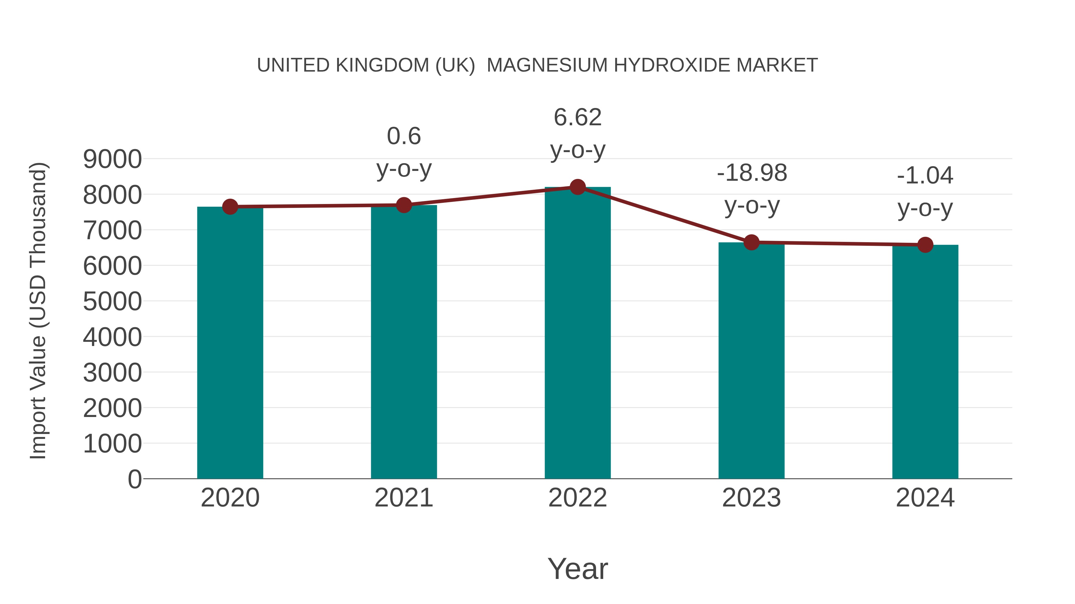 United Kingdom (UK) Magnesium Hydroxide Market: Import Trend Analysis